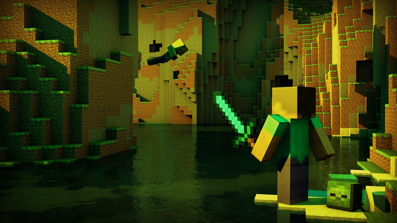 Minecraft Fan Art Wallpapers - Wallpaper Cave