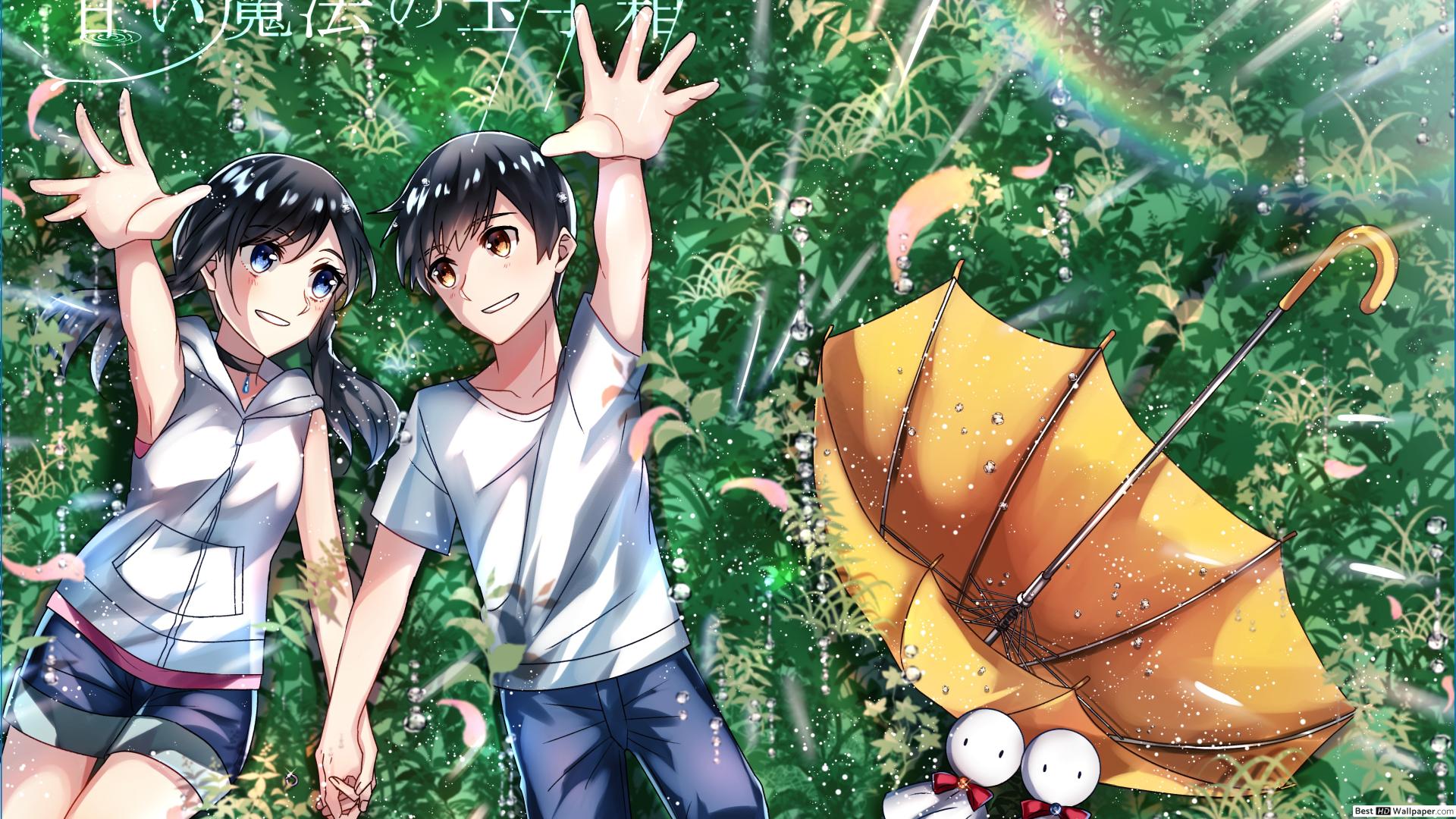 Hina Amano & Hodaka Morishima Wallpaper .besthdwallpaper.com