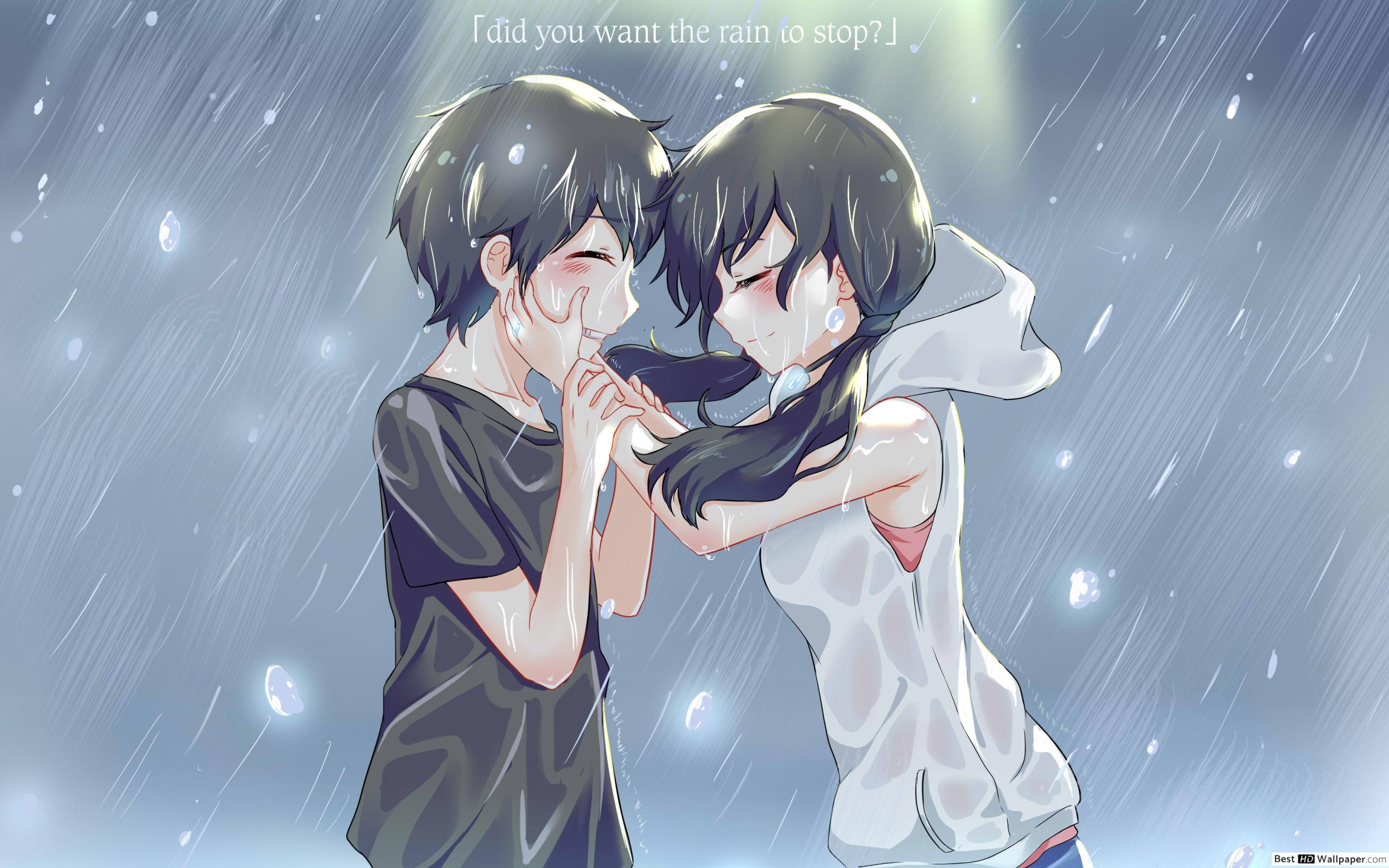 Hina Amano & Hodaka Morishima Wallpaper .besthdwallpaper.com