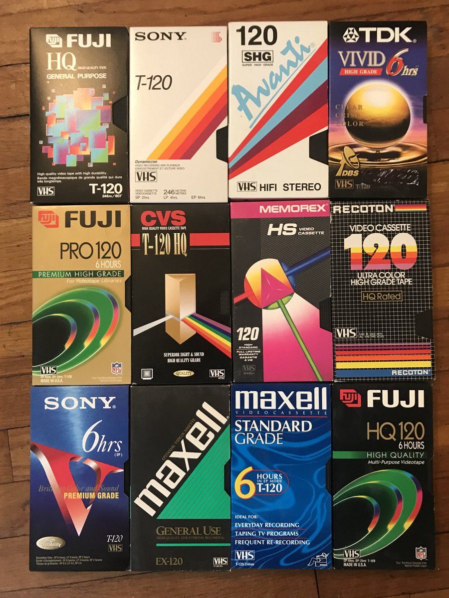 Blank VHS Cassette Packaging Design Trends: A Lost Art