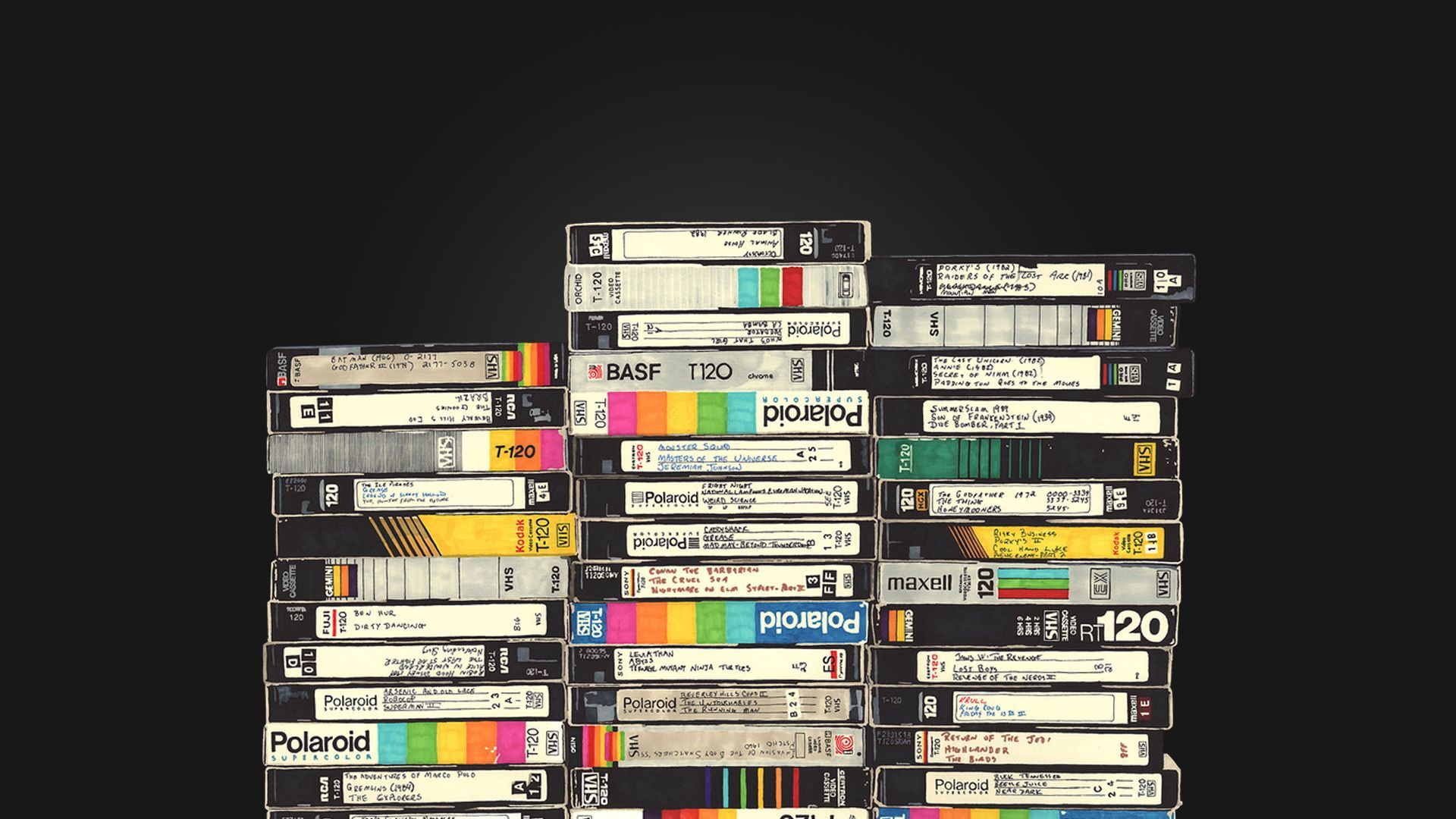 VHS Tape Wallpaper Free VHS Tape Background