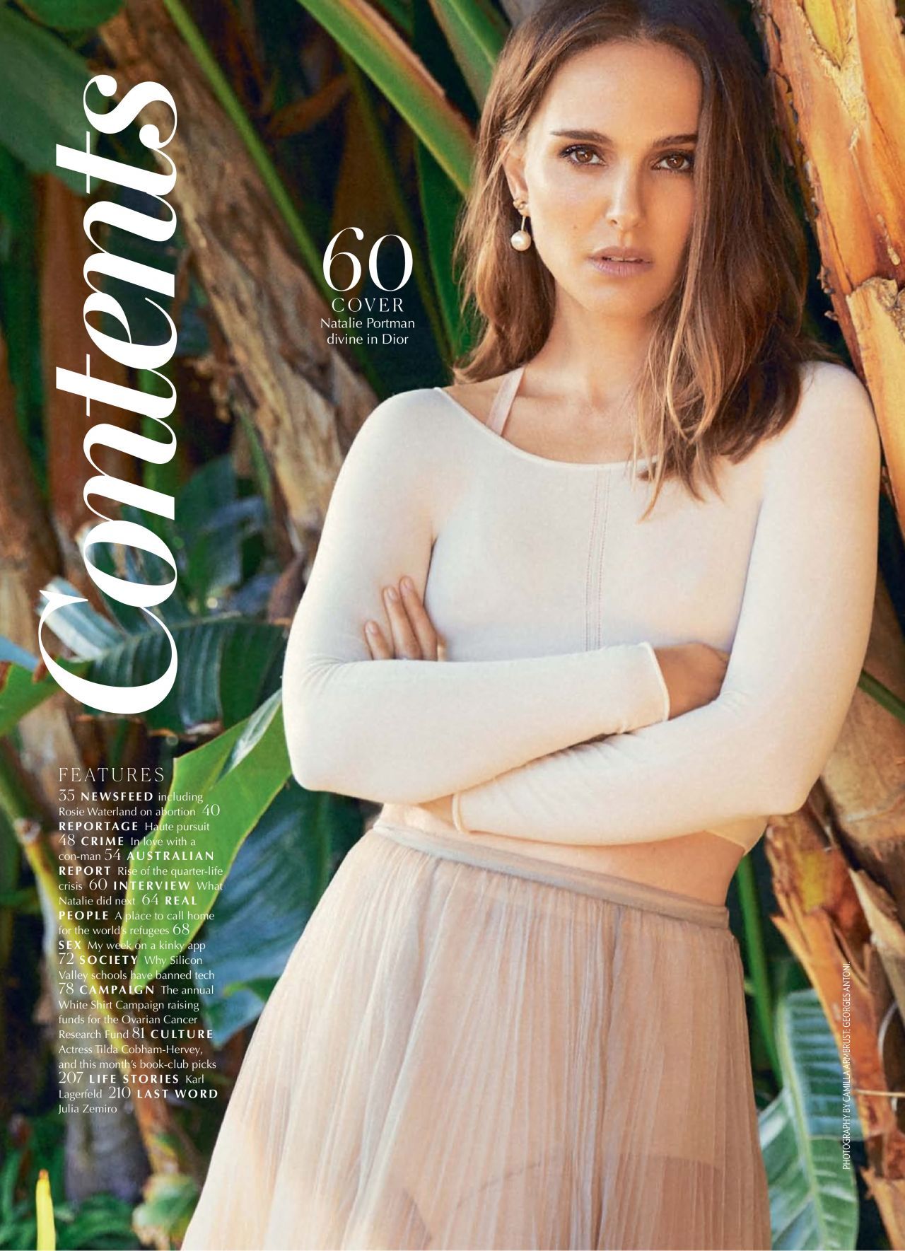 Natalie Portman Claire Magazine .celebmafia.com