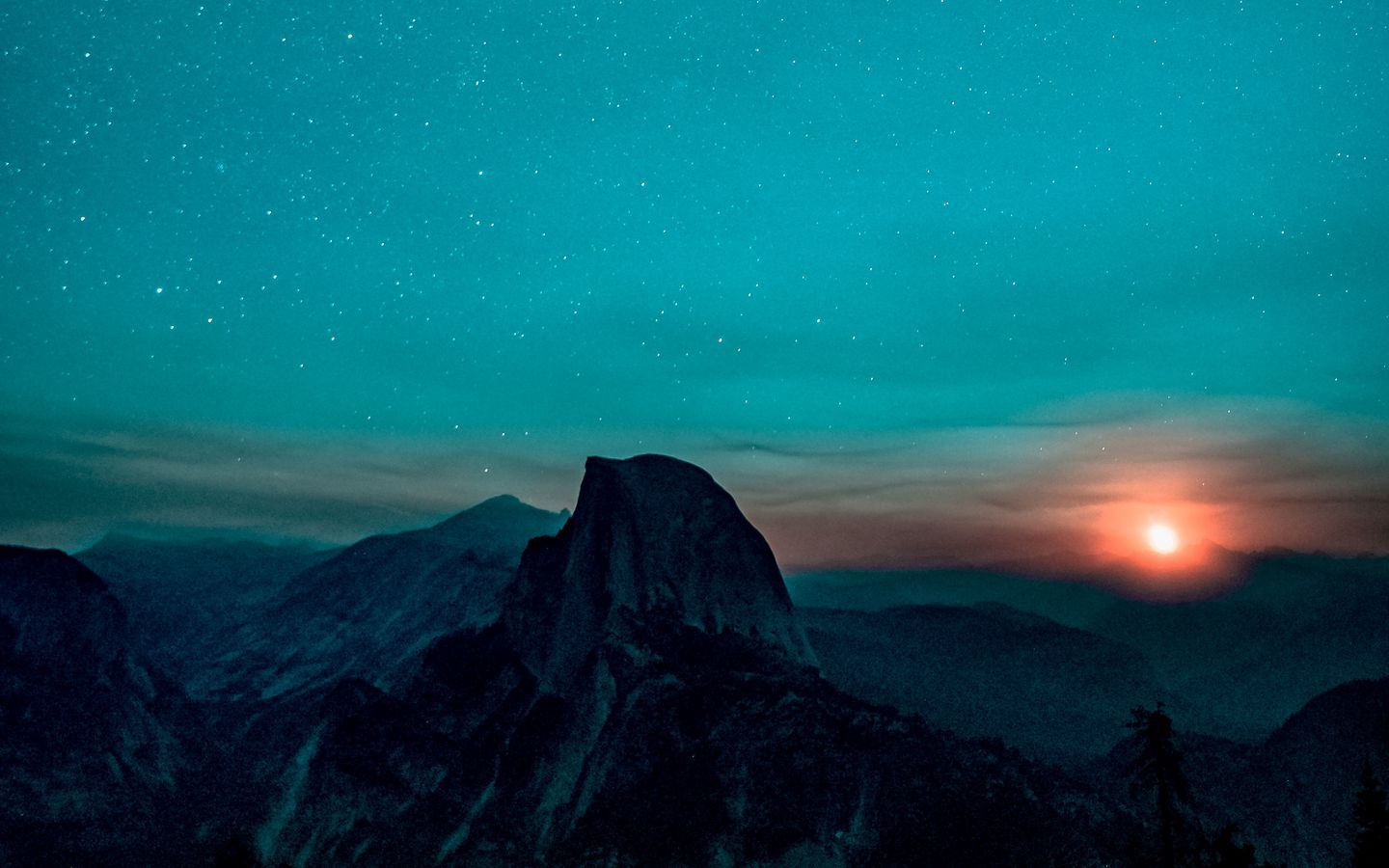 Download wallpaper 1440x900 starry sky .wallpapercraft.com