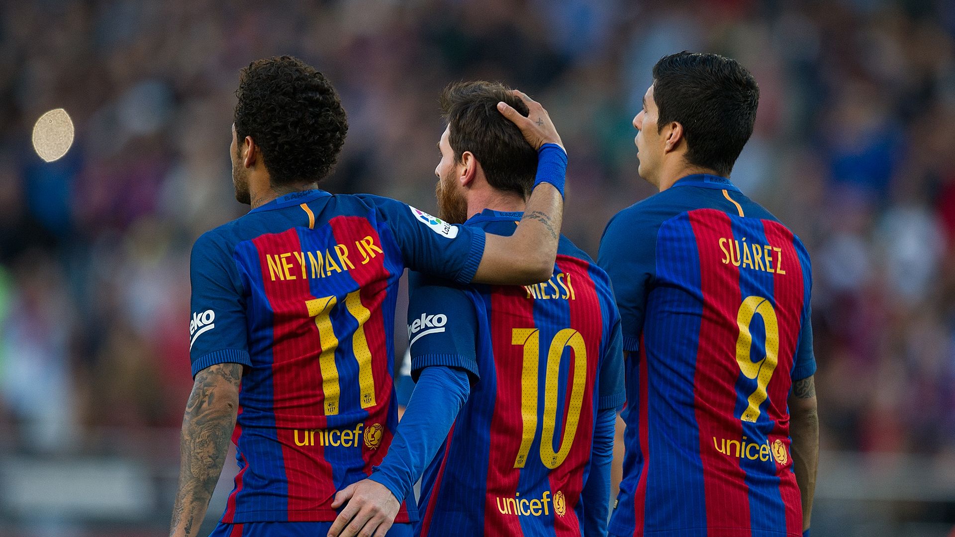 Messi, Suarez and Neymar gave Barcelona .goal.com