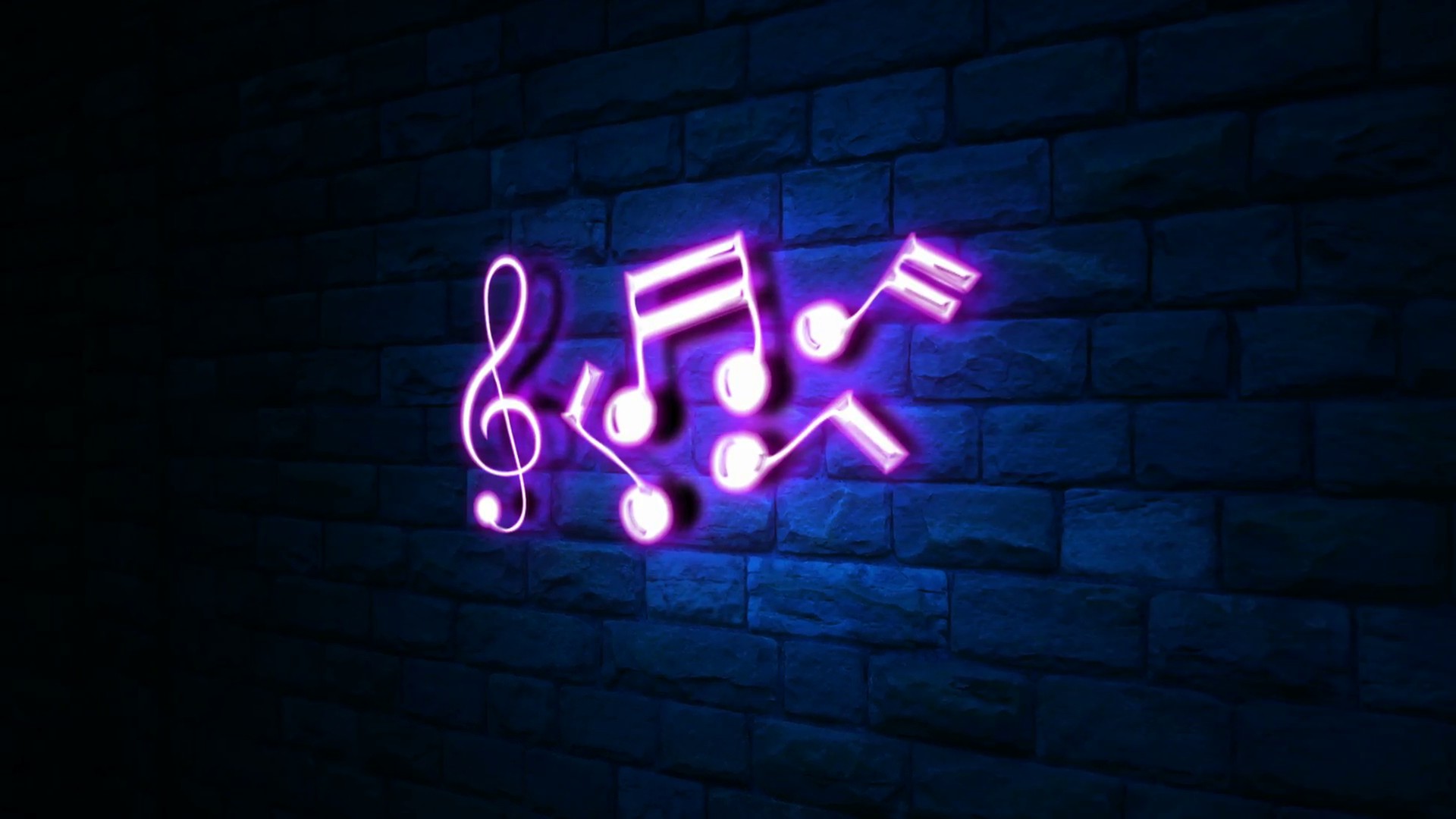Neon Backgrounds Music