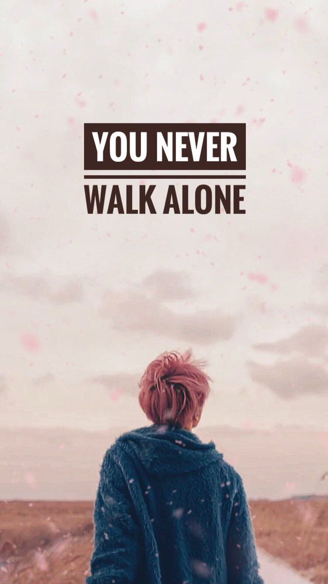 Park Jimin You Never Walk Alone | Poster