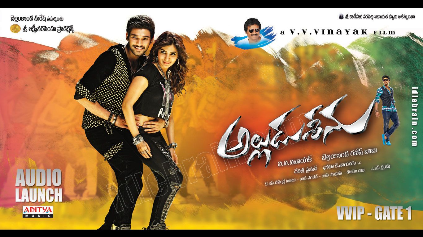 Alludu Seenu wallpaper cinema .idlebrain.com