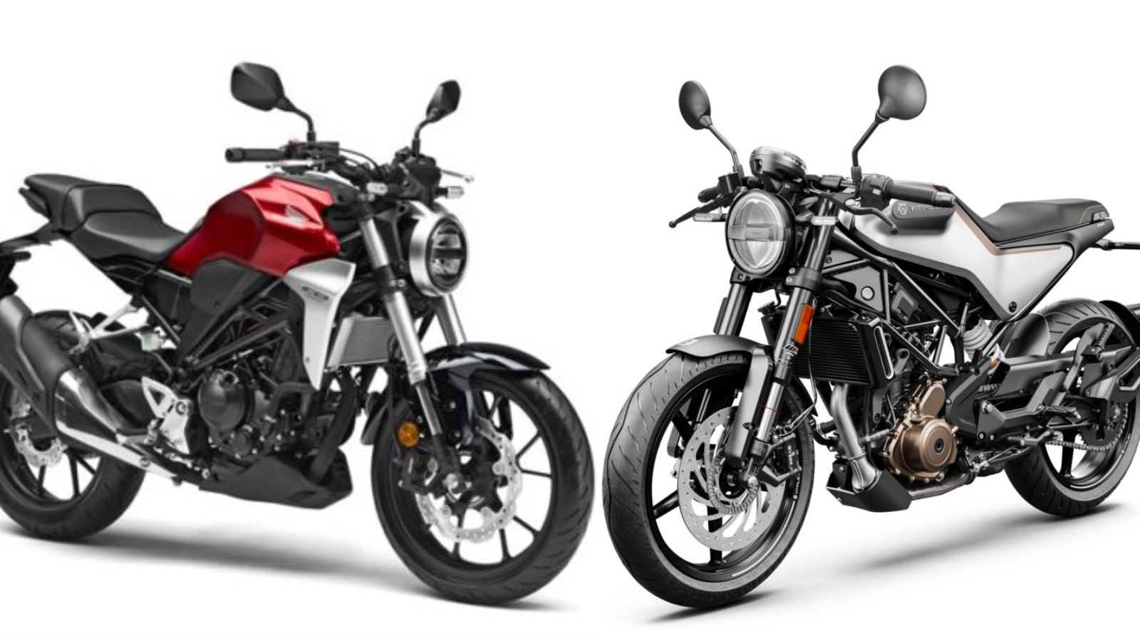 Honda CB300R Vs Husqvarna Vitpilen 250 .motoroids.com