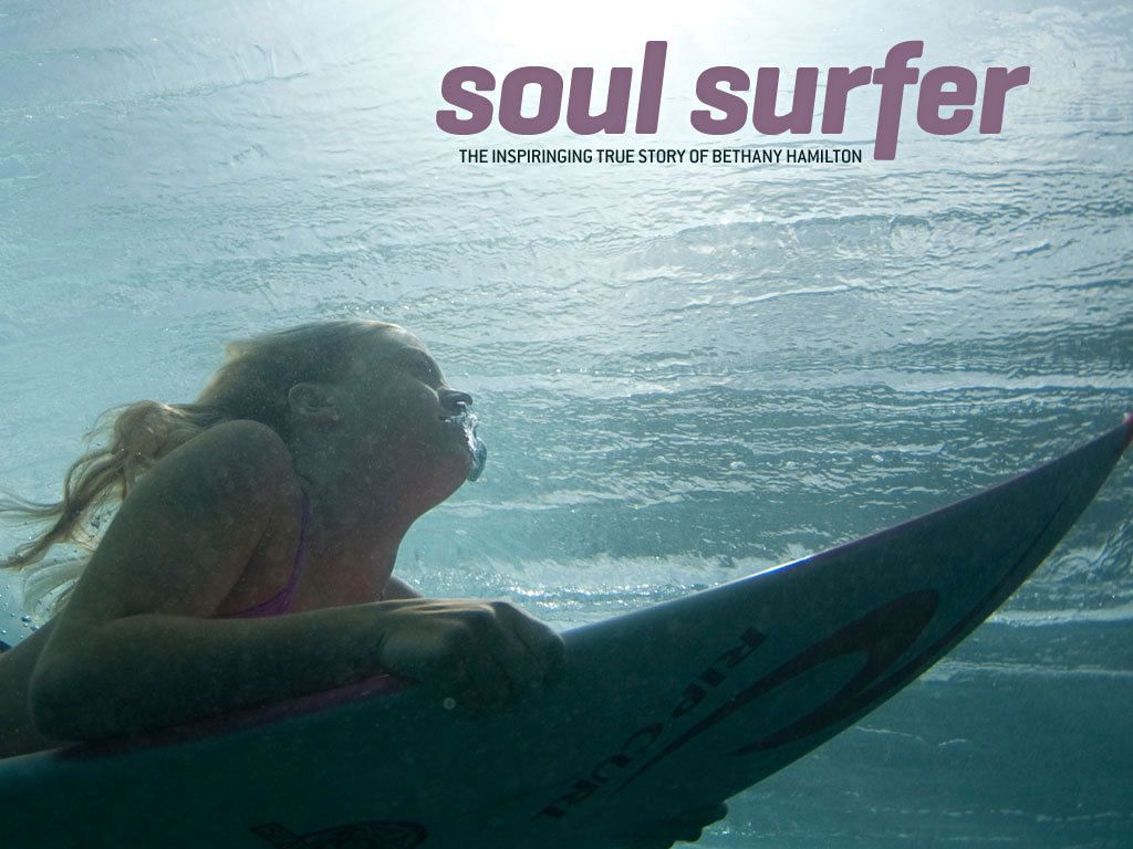 Soul surfer movie poster In Usefontsinuse.com