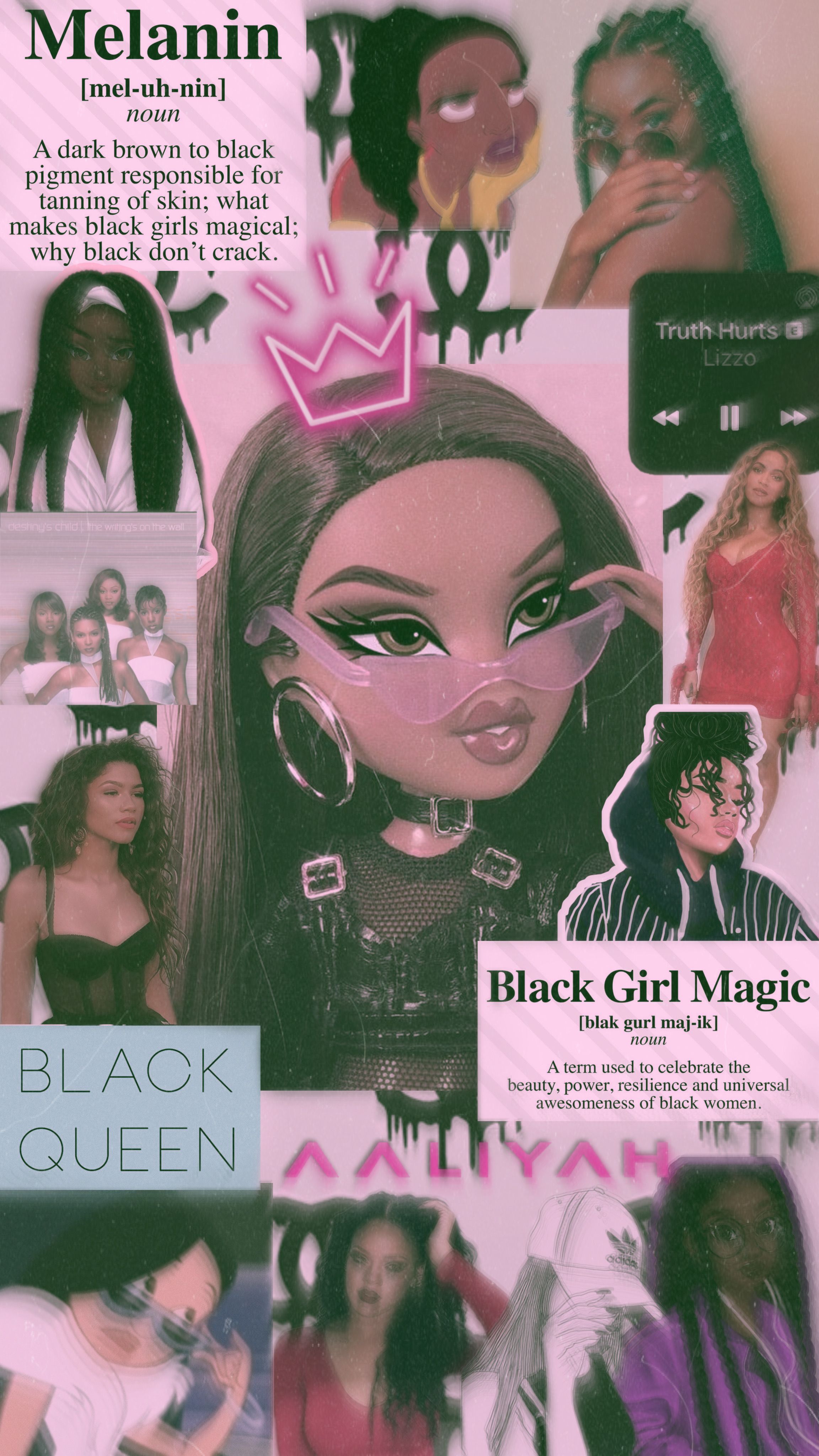 Wallpaper ideas. black girl art, black girl magic art, black love art