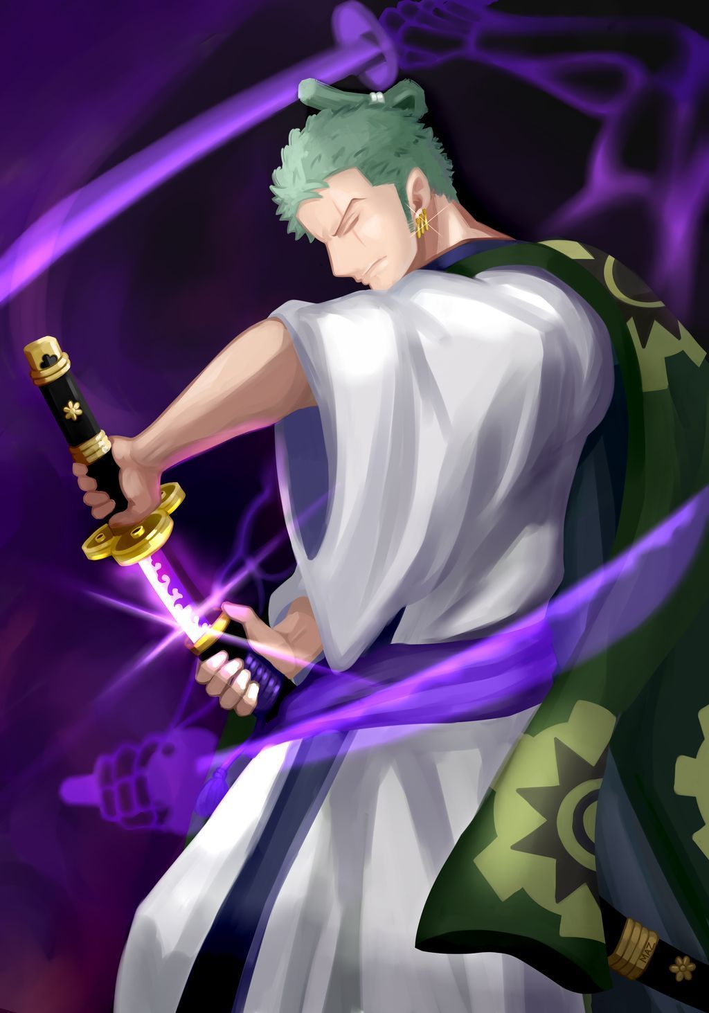 Zoro Enma Wallpapers Wallpaper Cave