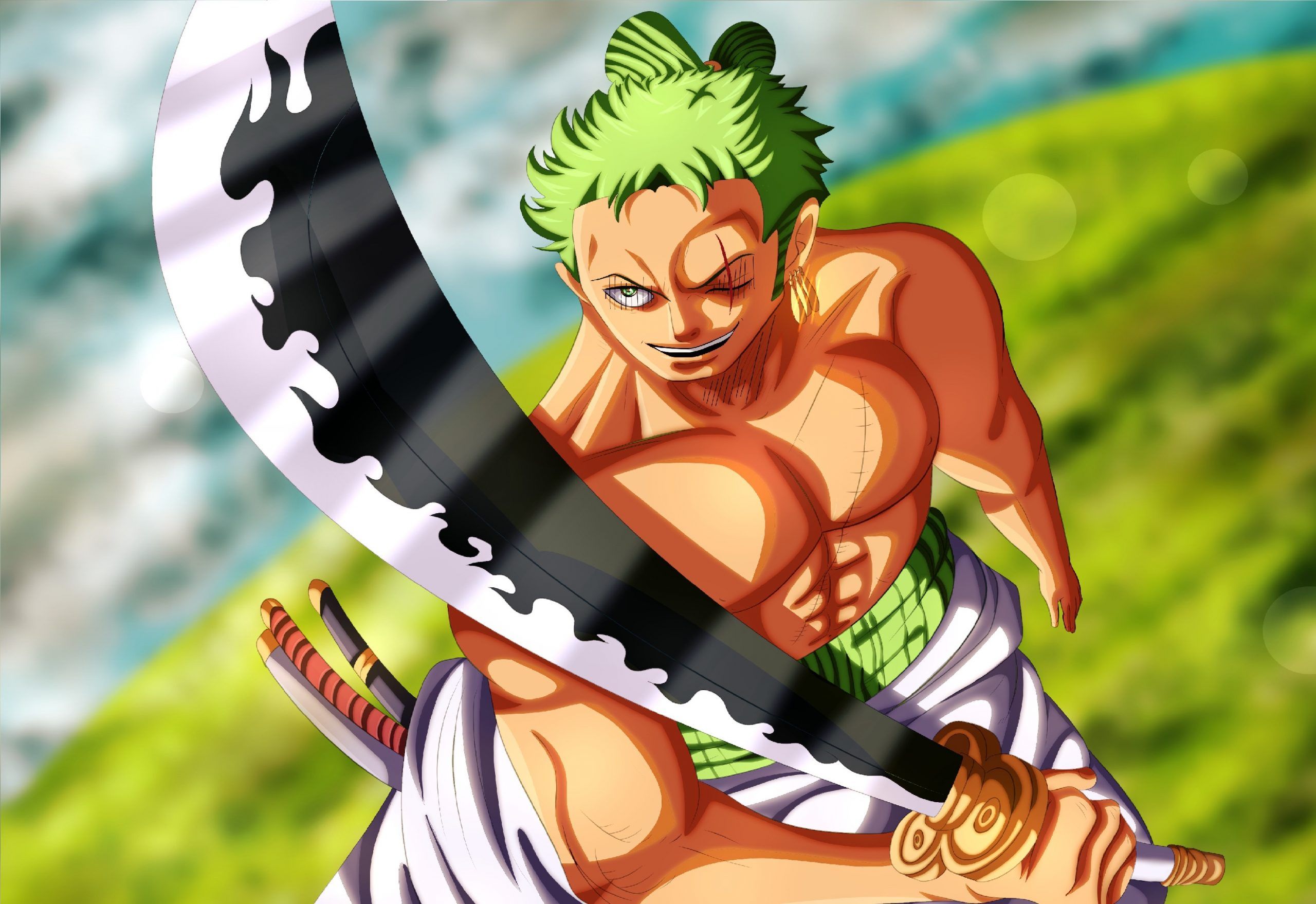 Zoro Uses Enma「4k」「60fps」║ One Piece 