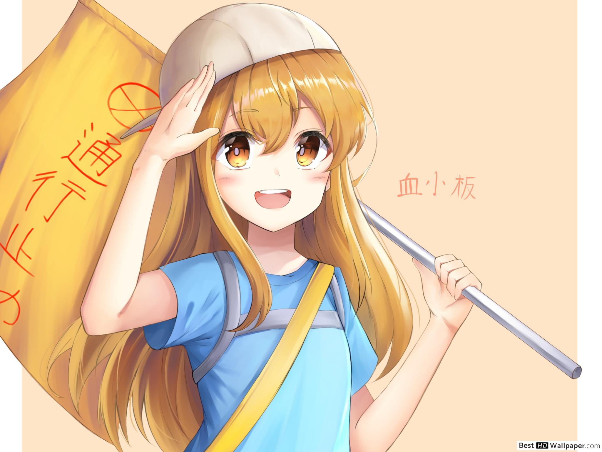 Hataraku saibou, platelet, HD phone wallpaper