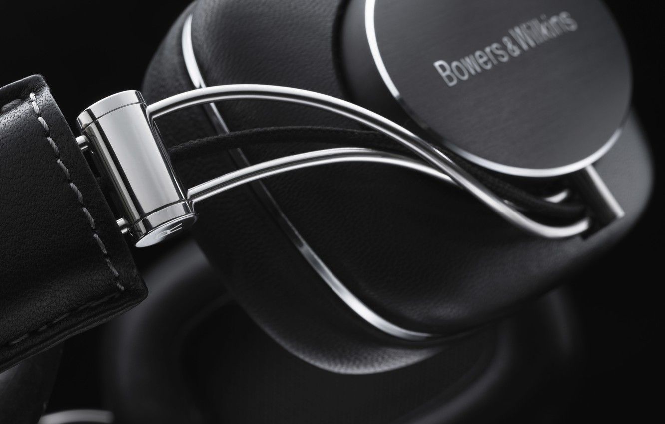 black, headphone, Bowers&Wilkins .goodfon.com