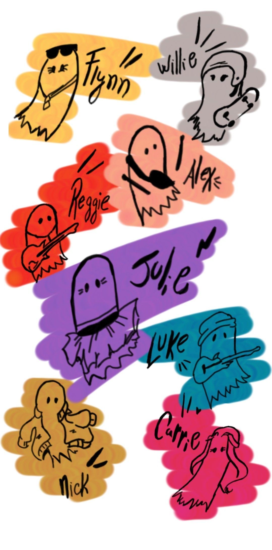 Wallpaper julie and the phantoms. Phantom, July, Wallpaper