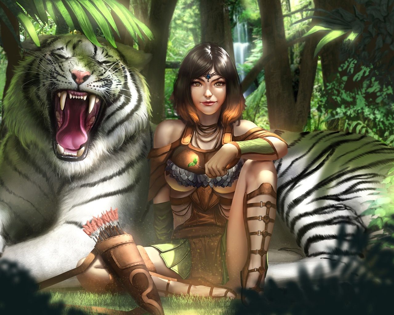 Girl, Art Drawing 1920x1080 Full HD 2K .best Wallpaper.net