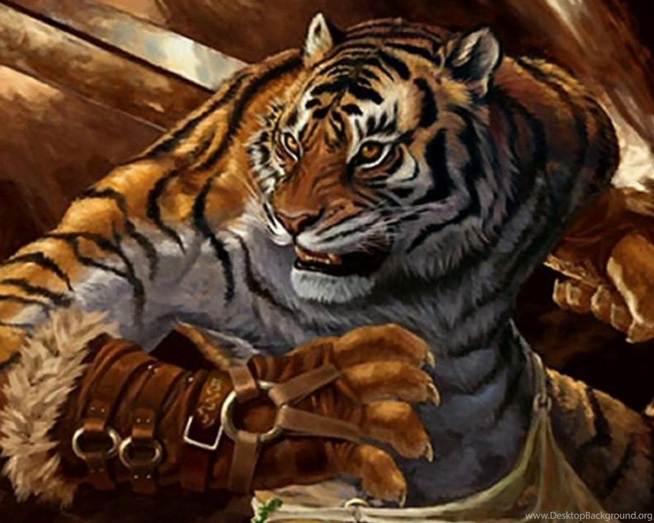 Tiger Warrior Wallpaperwallpaper.dog