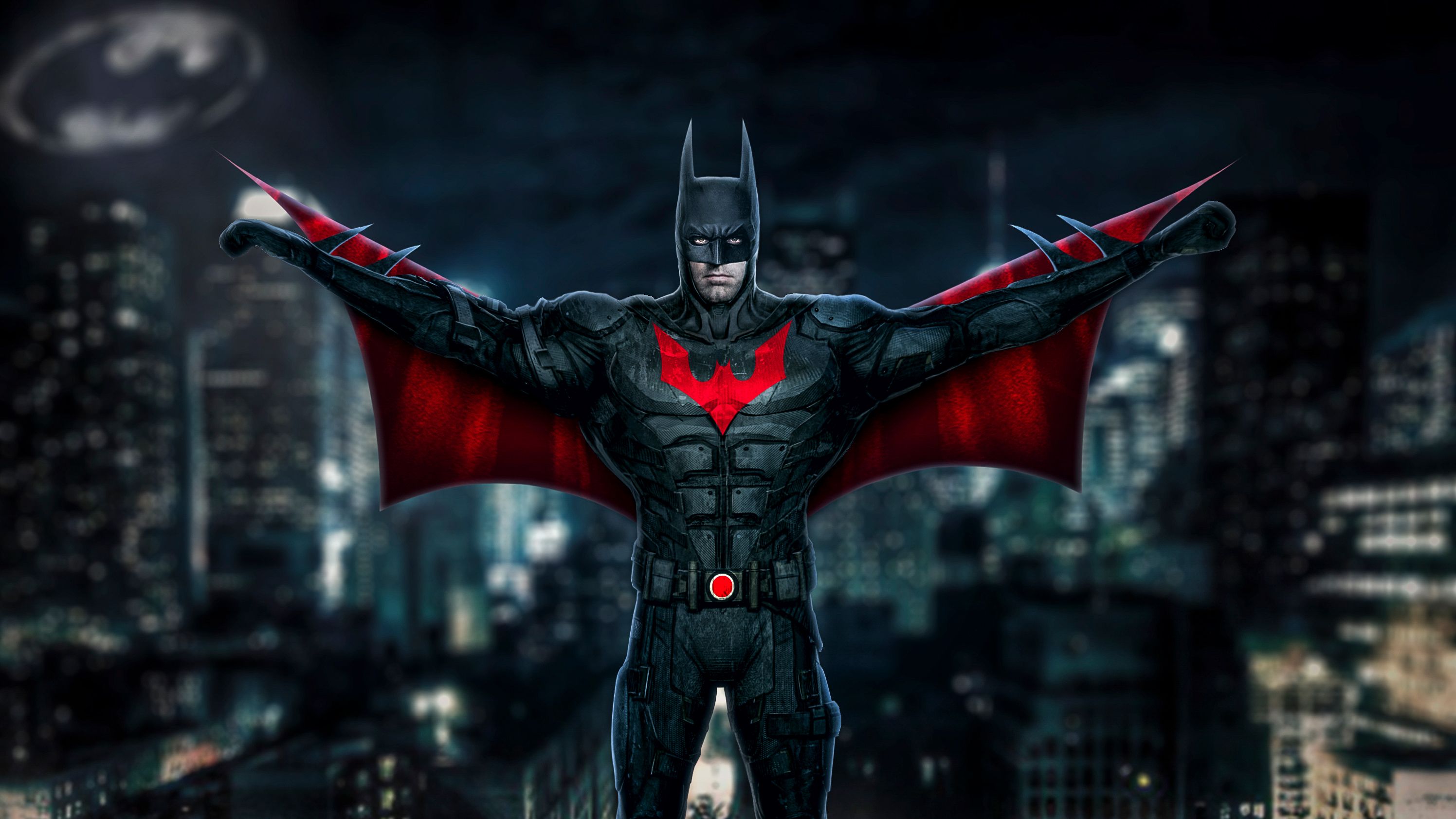 Batman Beyond Fanart Laptop Full HD 1080P HD 4k Wallpaper, Image, Background, Photo and Picture