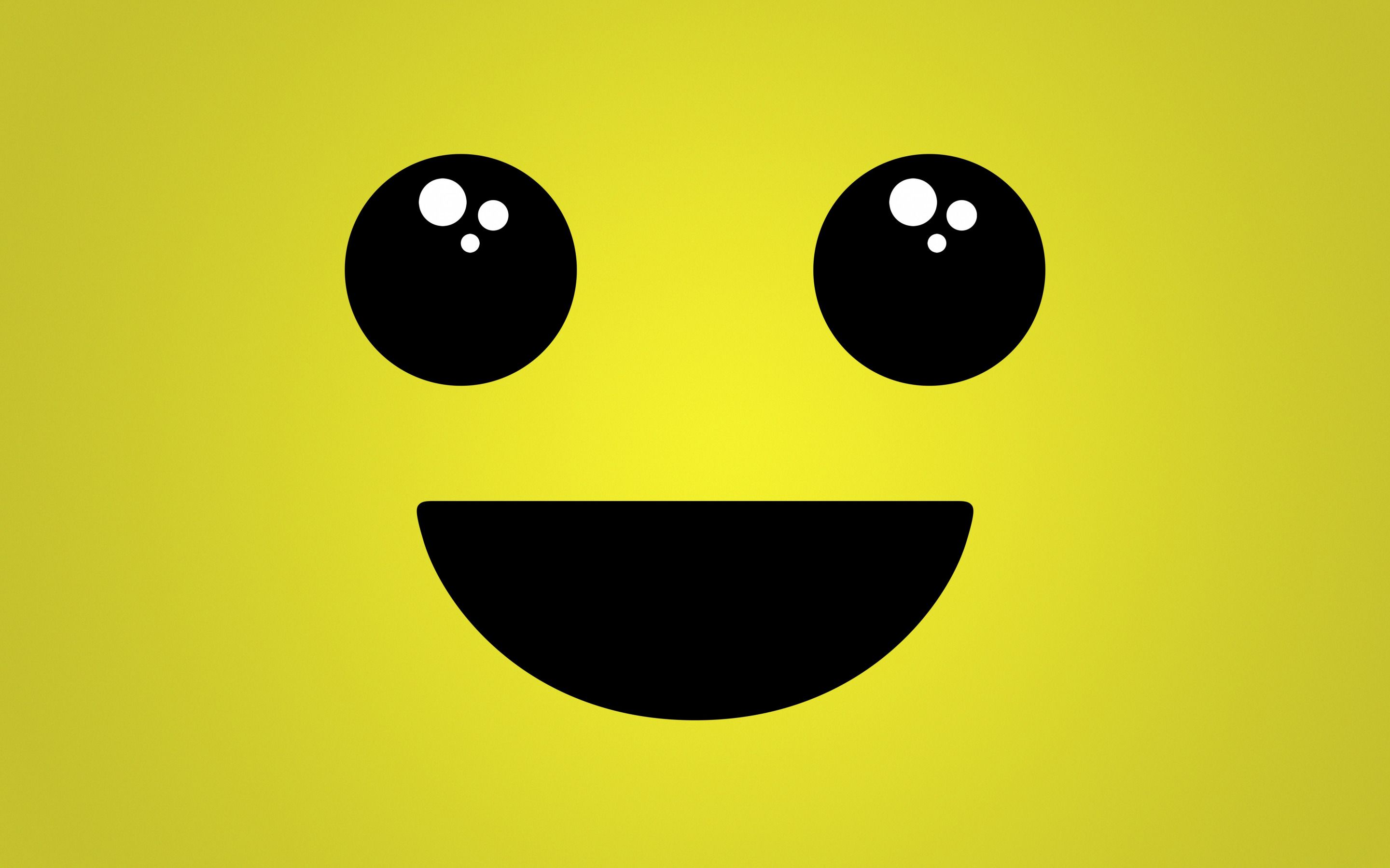 Download wallpaper Smiley, smile .besthqwallpaper.com