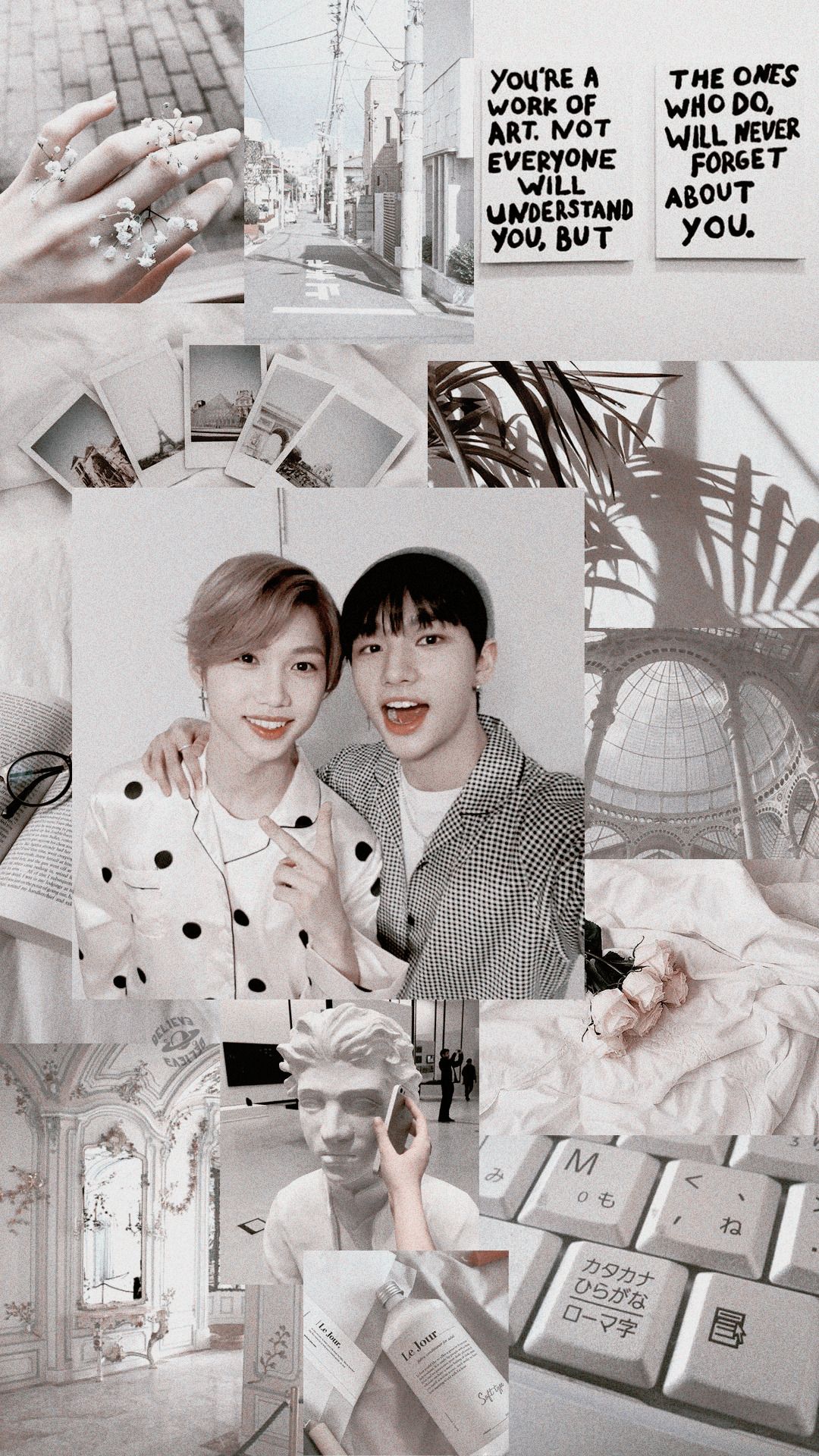 HyunLix Lockscreen Hyunjin x Felix .bel1ev3.tumblr.com