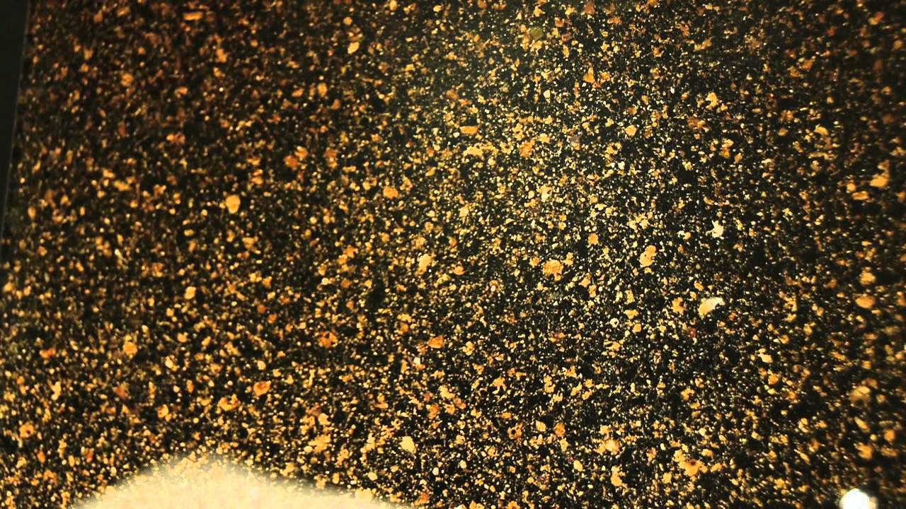 GOLD DUST Mixed Minerals Glassyoutube.com