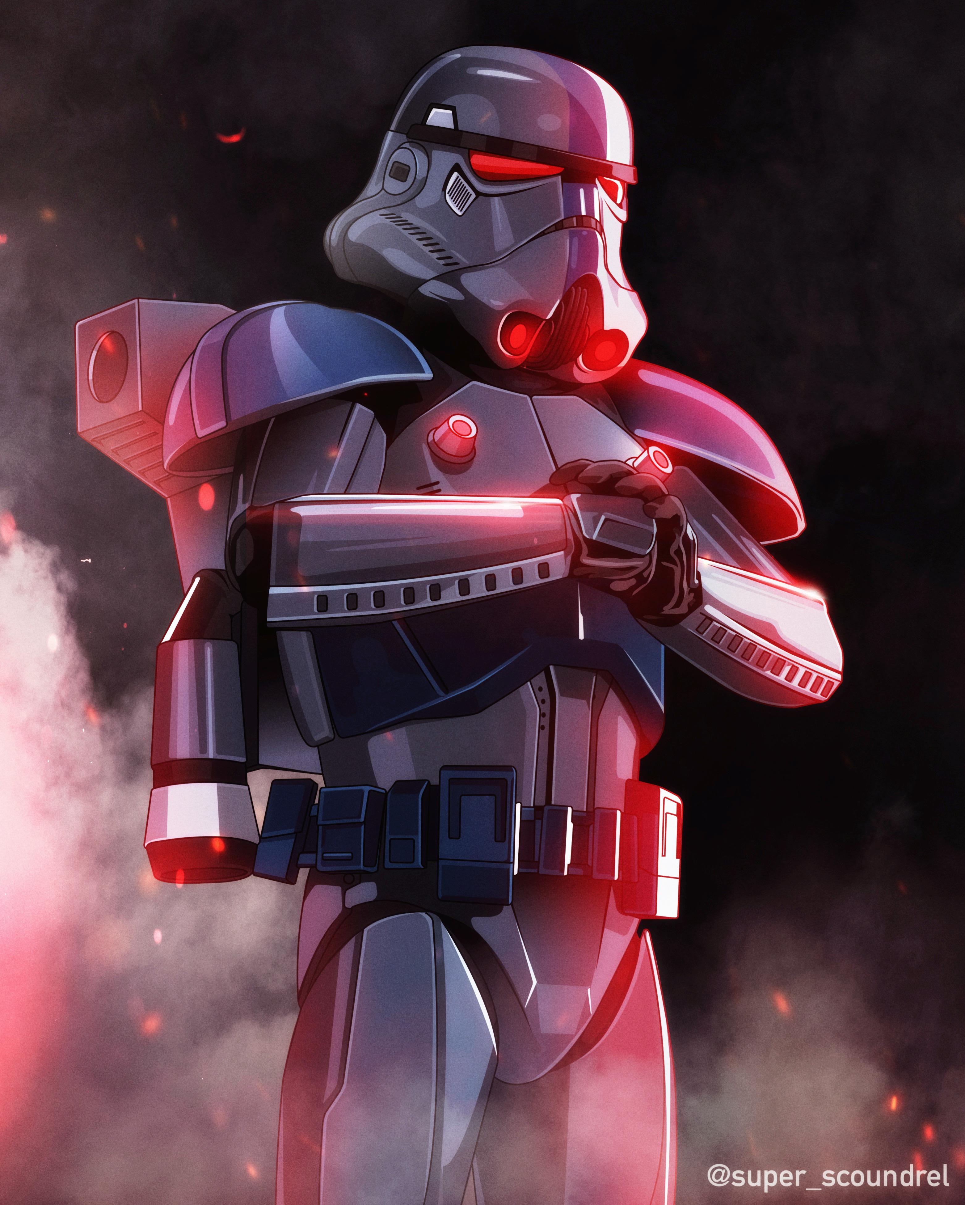 Just finished this Dark Trooper illustration :)