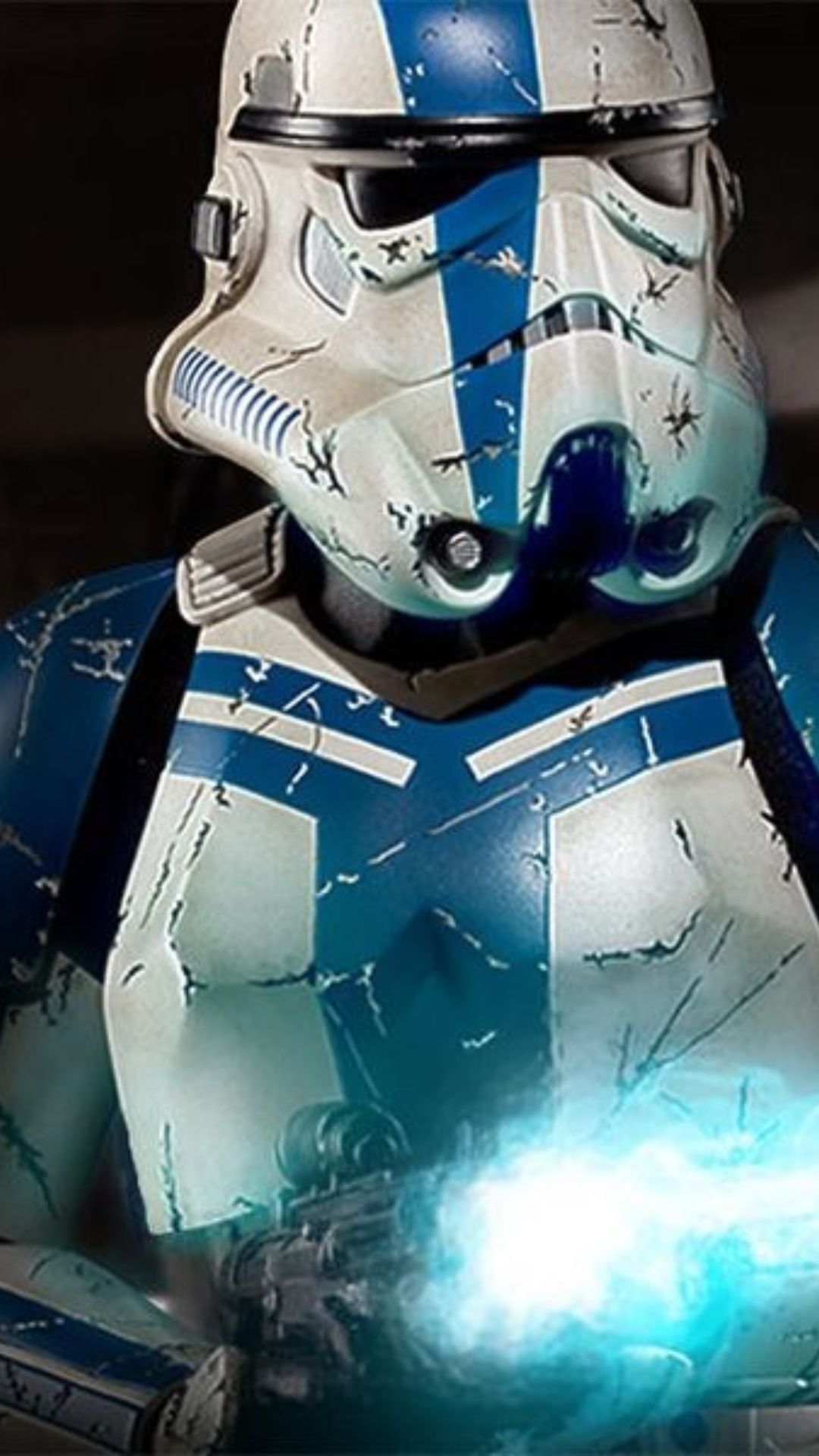 Stormtrooper blue. Star wars clone .com