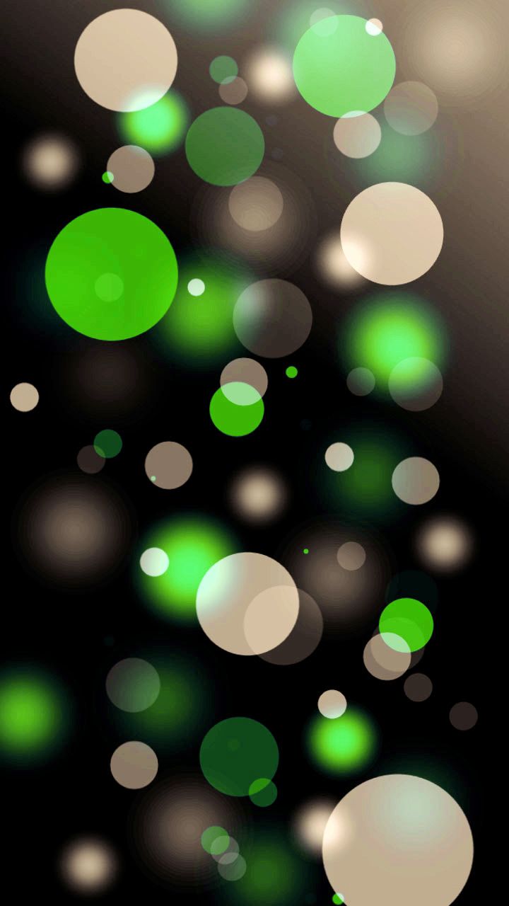 Majestic green bubbles Android Wallpaperandroidwallpapercentral.com