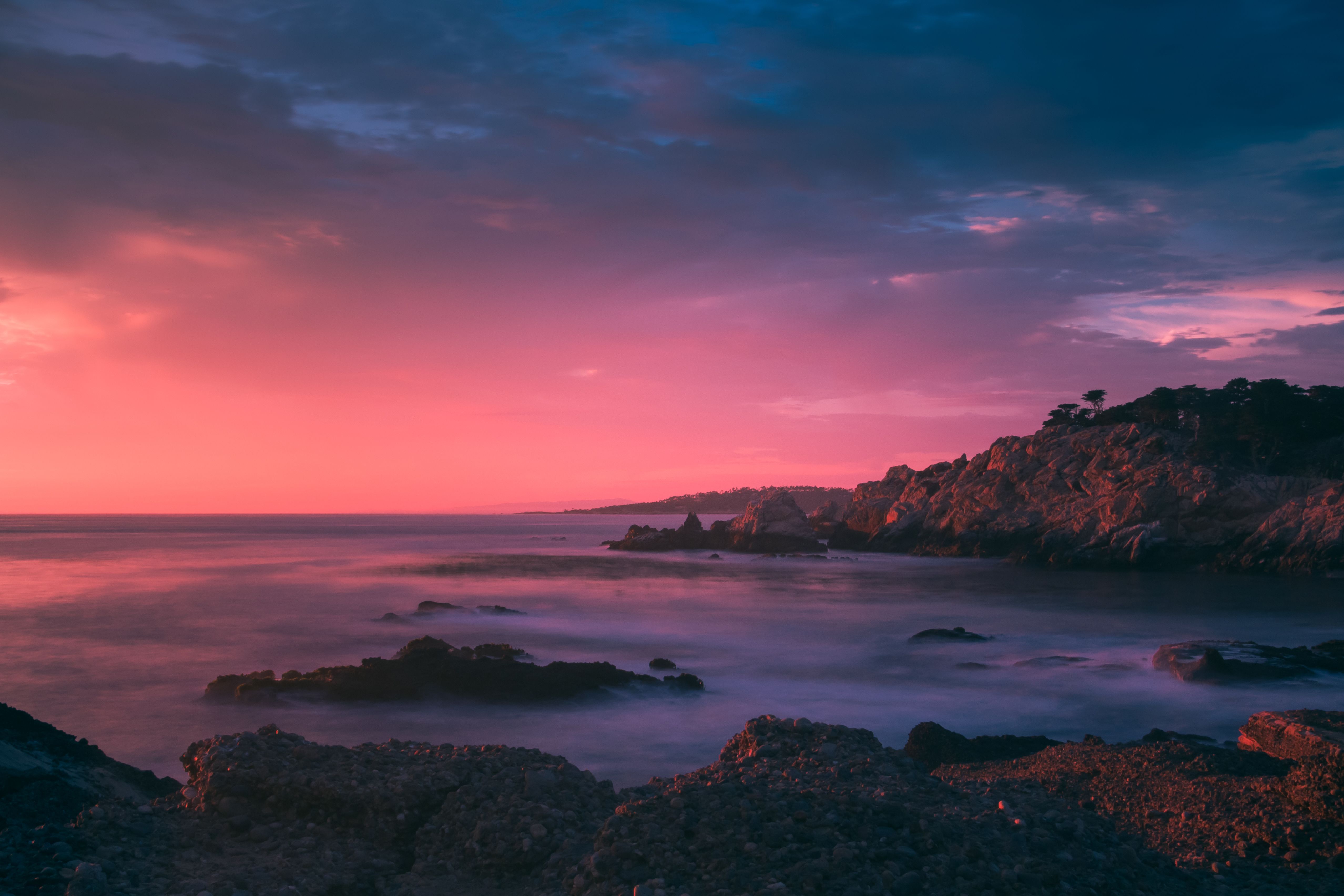 Sunset Over California Coast Wallpapers - Wallpaper Cave