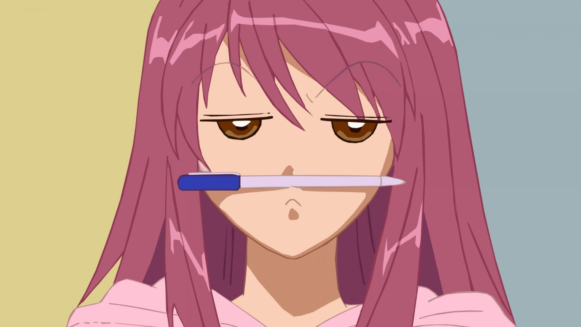 pink hair, nail file Full HD 1080p HD .wallpaper4u.org