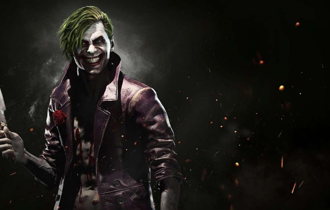 Joker Evil Smile Wallpaperwalpaperlist.com