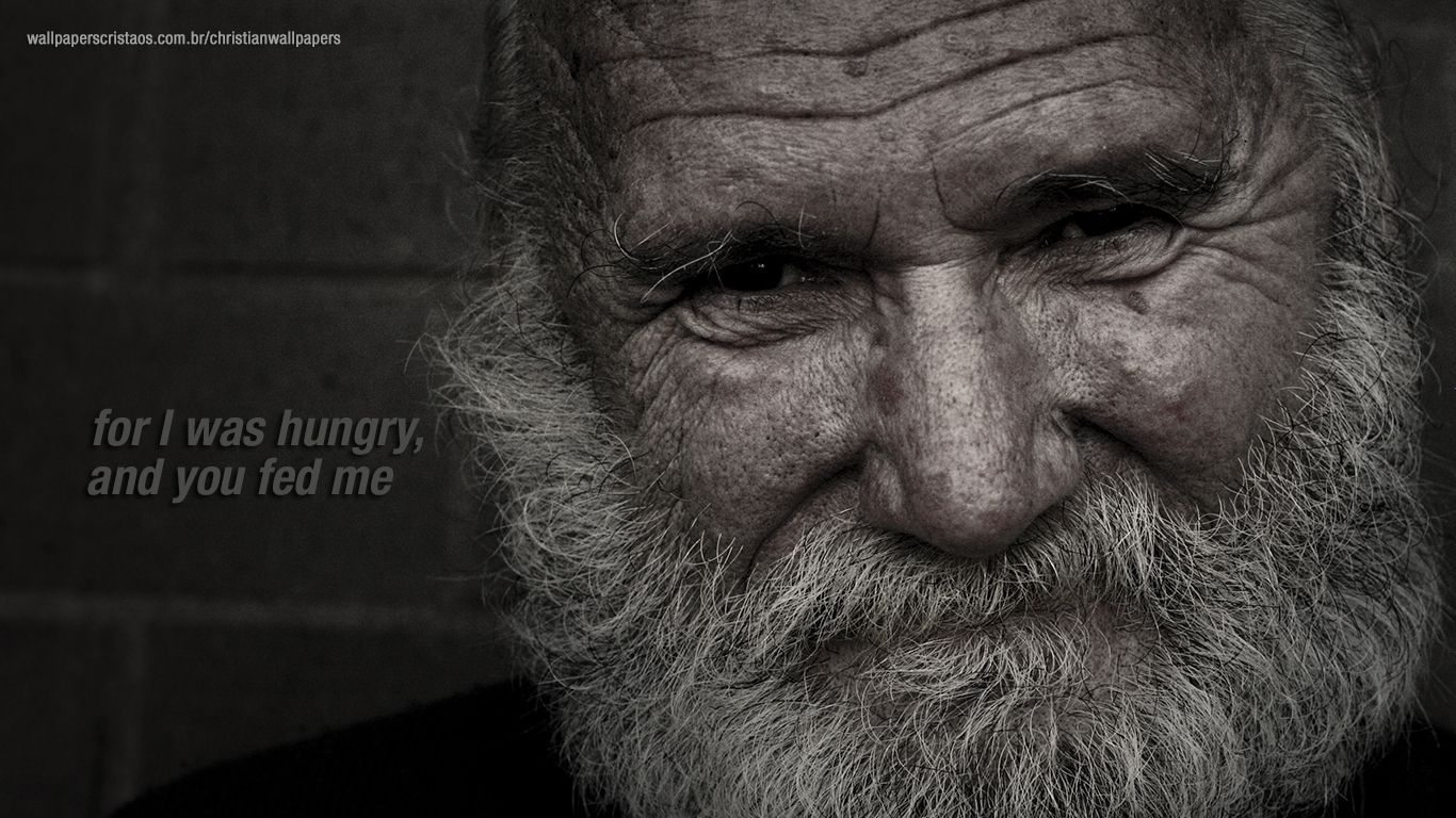 I Was Hungry!. Christian Wallpaperwallpapercristaos.com.br