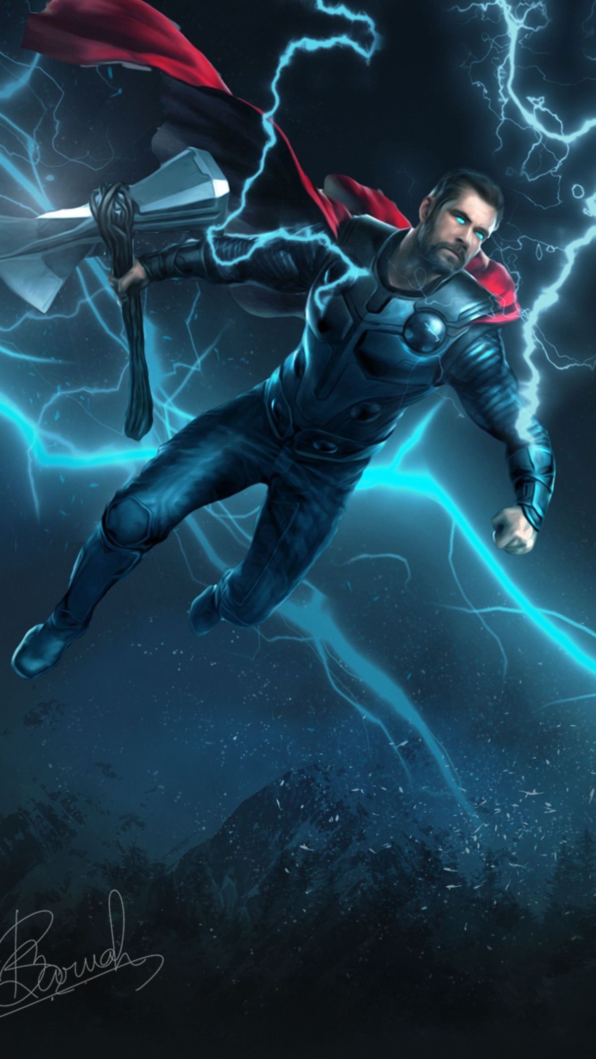 Thor iPhone Wallpaper