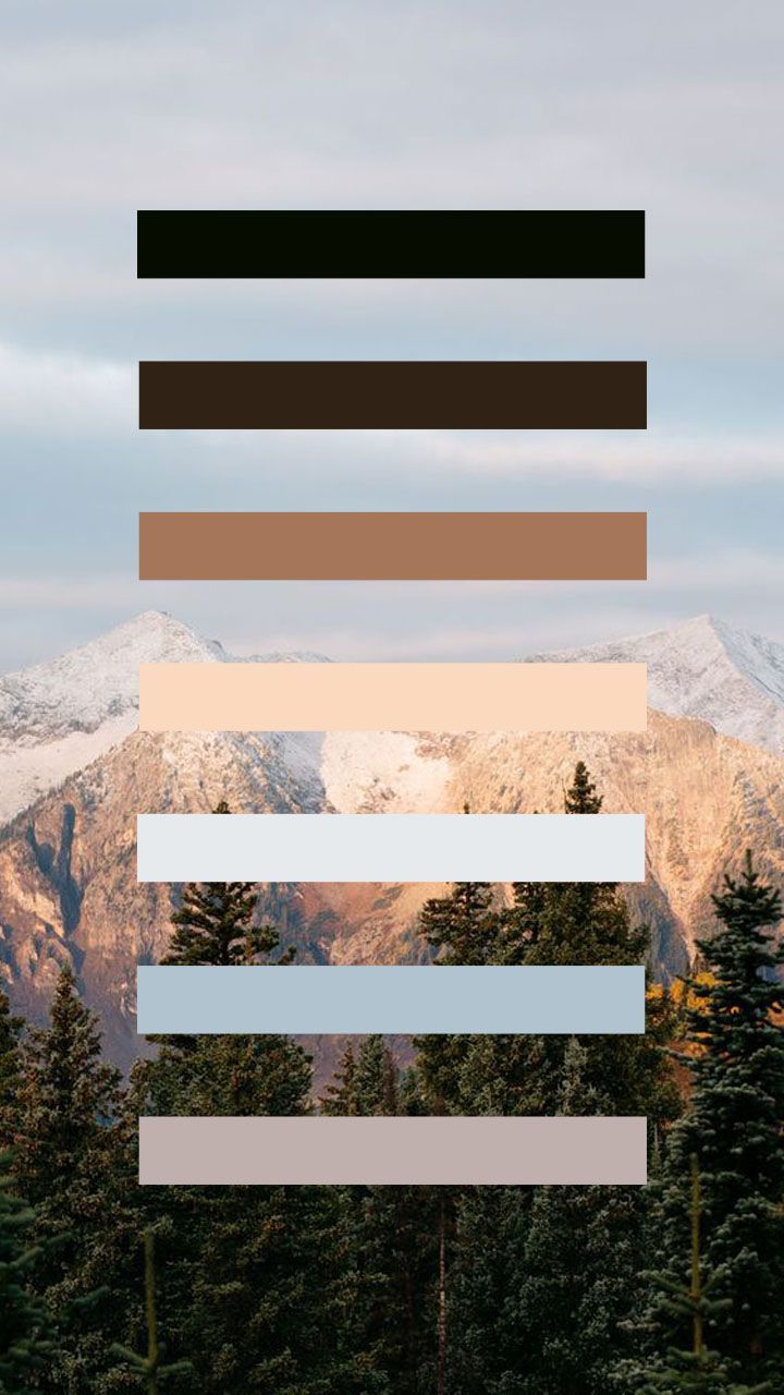 earth tones. Nature color palette .com