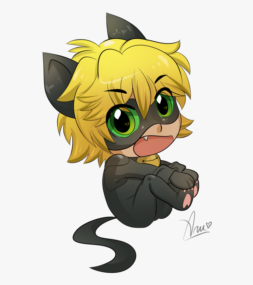 Miraculous Ladybug Image Chat Noir HD Wallpaper And Chibi Kawaii Miraculous, HD Png Download, Transparent Png Image