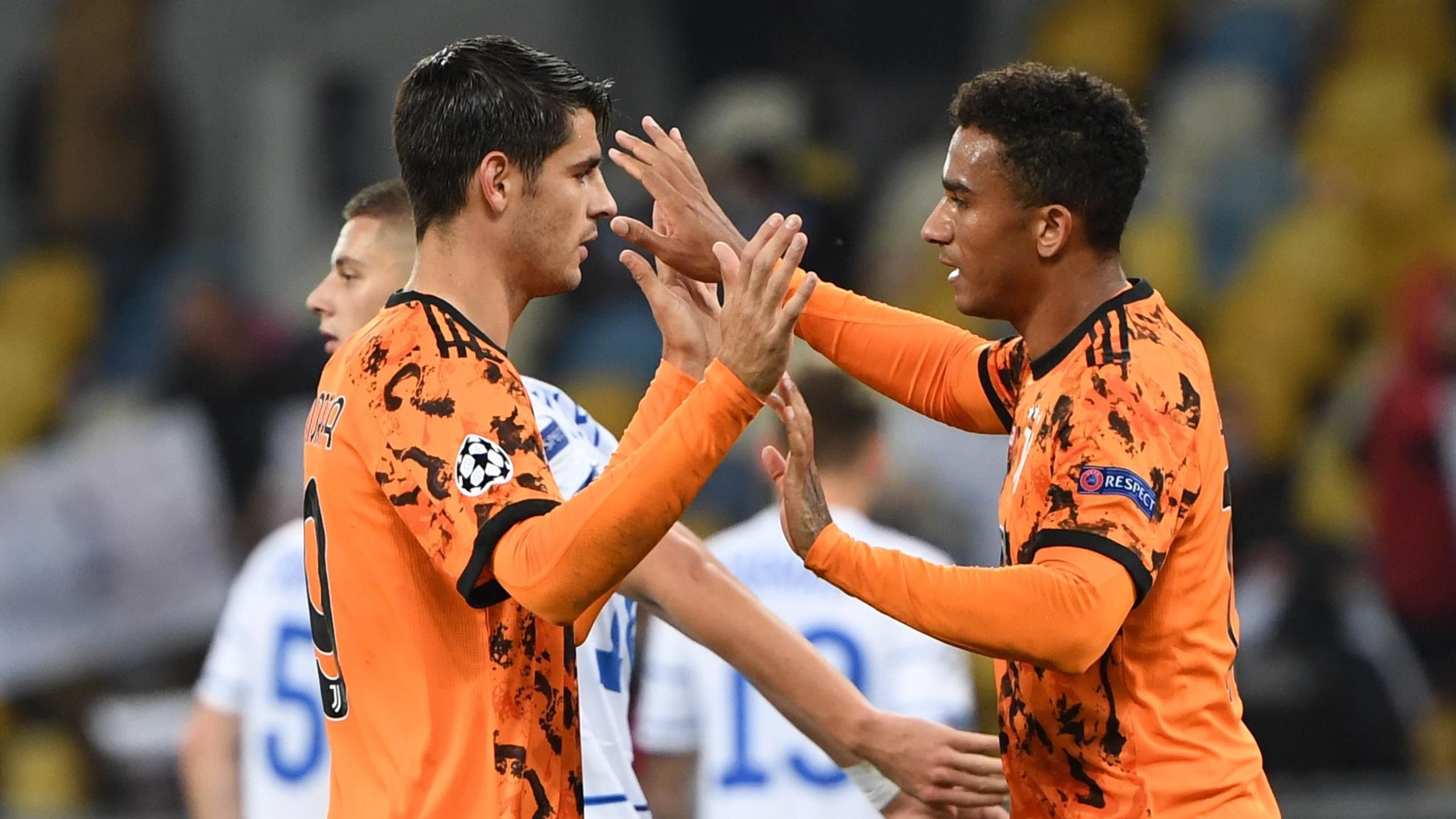 Alvaro Morata double in Kiev hands Juventus perfect start in Champions League