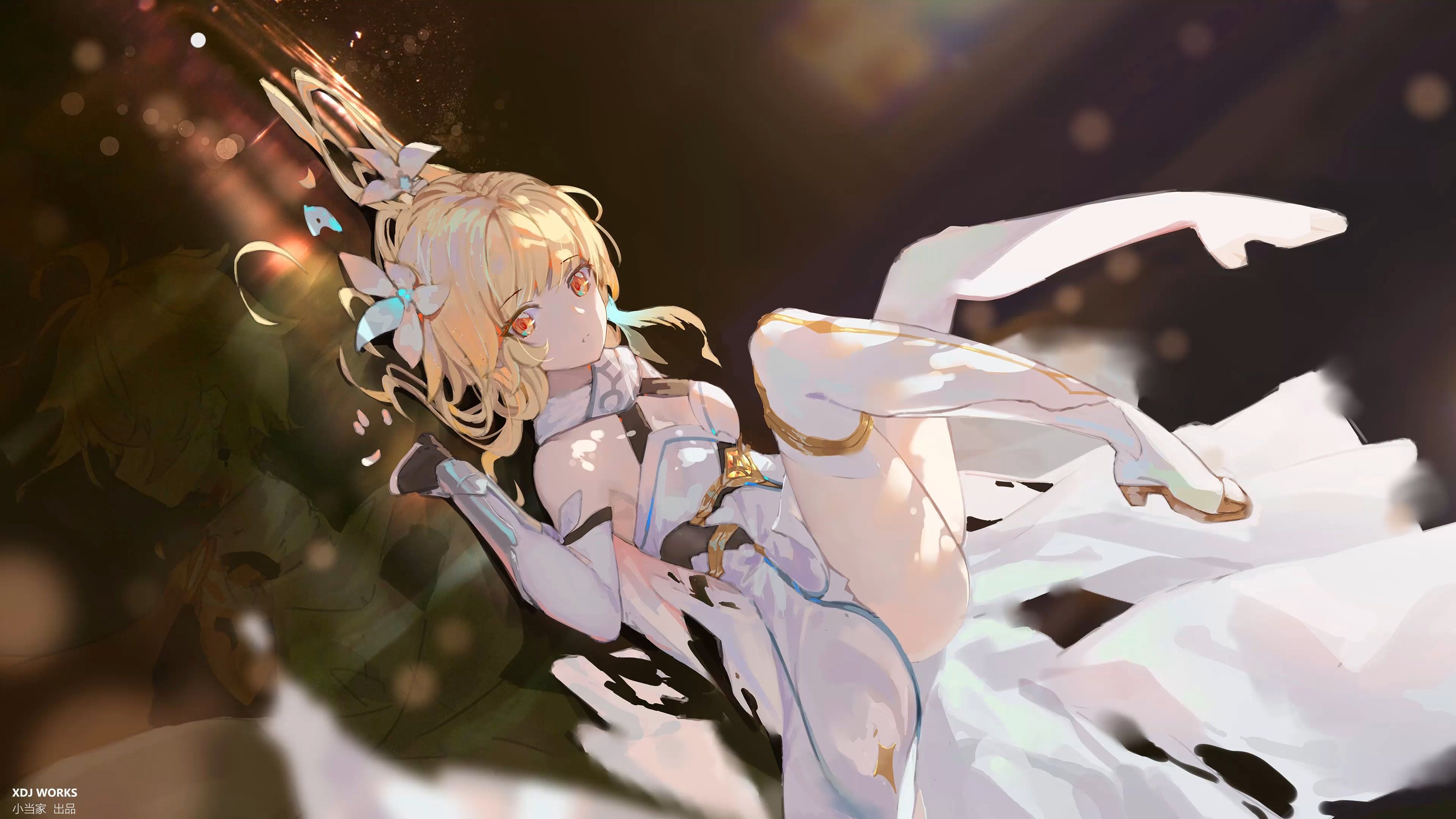 Genshin Impact Lumine, wallpaperenginereddit.com