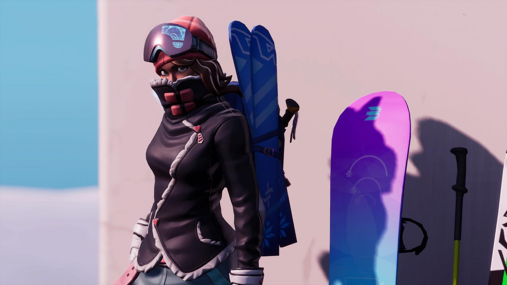 Snow Boarder Fornite Wallpaper on .wallpaper.dog