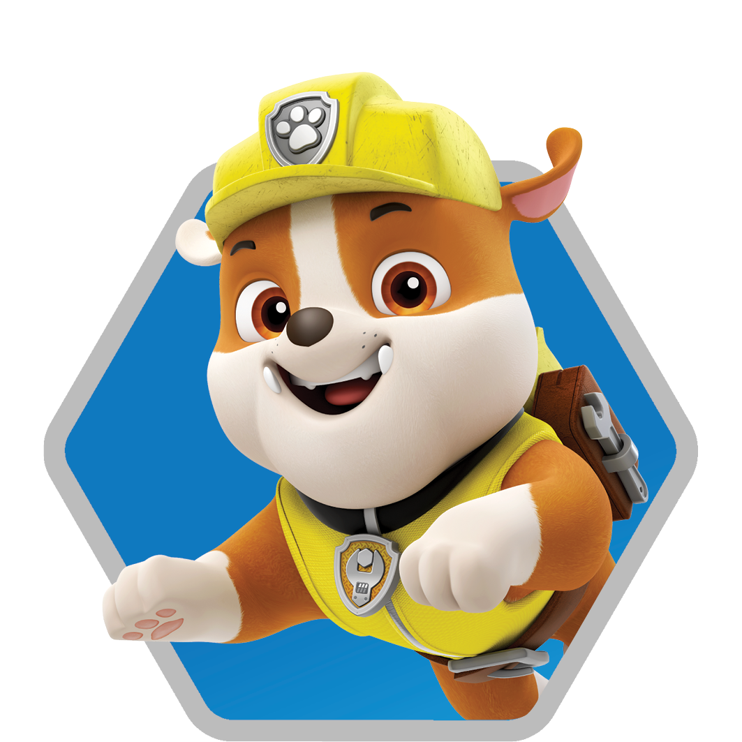 Фотки щенячьего патруля. Paw Patrol Rubble. Щенячий патруль Rubble. Paw Patrol Rubble 2016. Щенячий патруль герои Маршал.