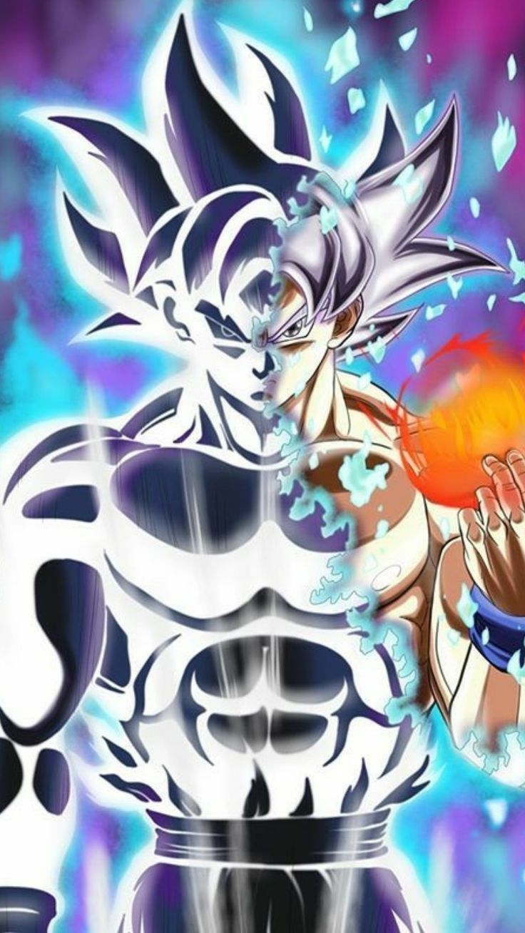 Silver Goku Ultra Instinct Wallpaper 4kwalpaperlist.com