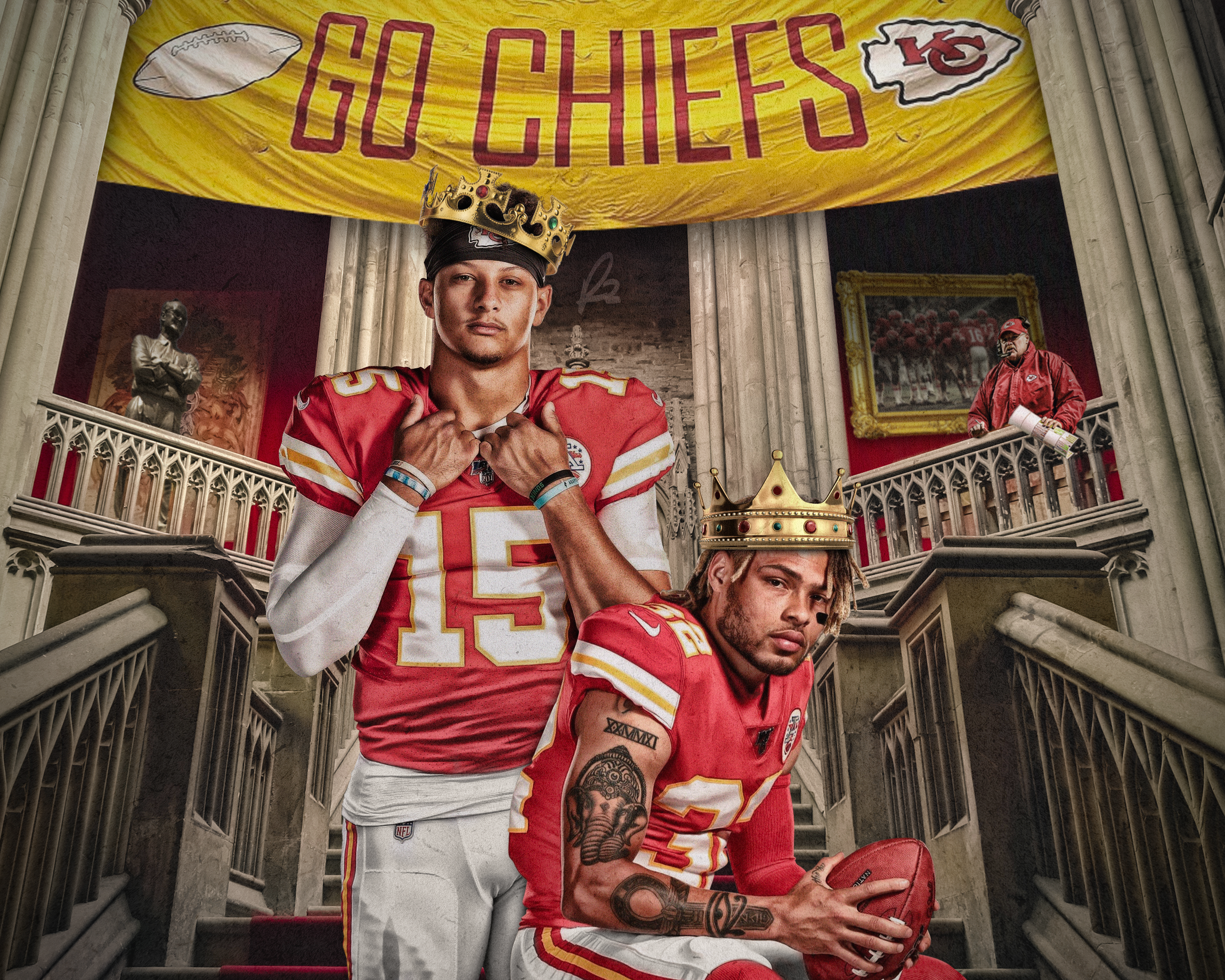 Kansas City Chiefs projects. Photo .behance.net