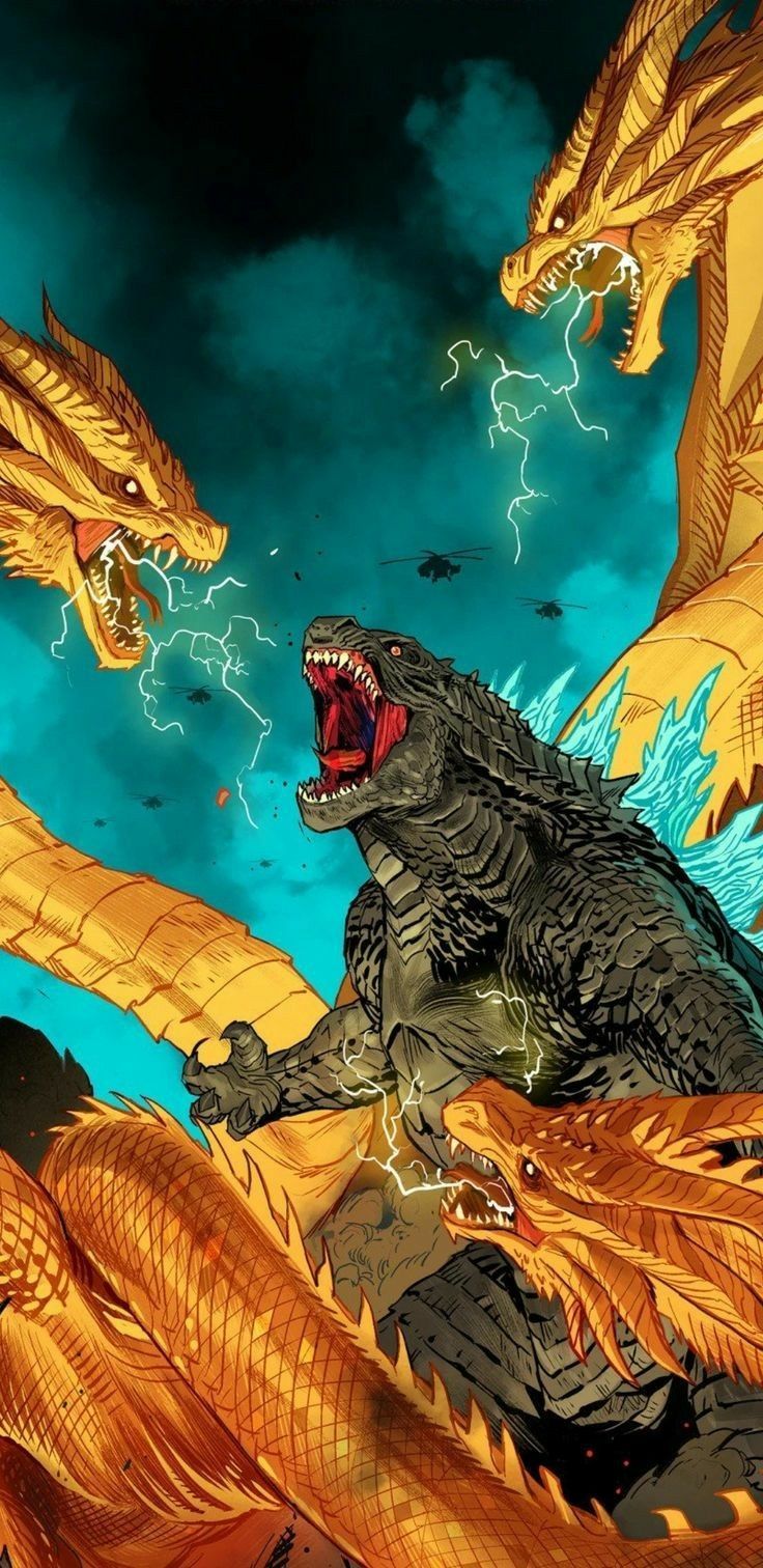 MONSTERS. Godzilla wallpaper .de