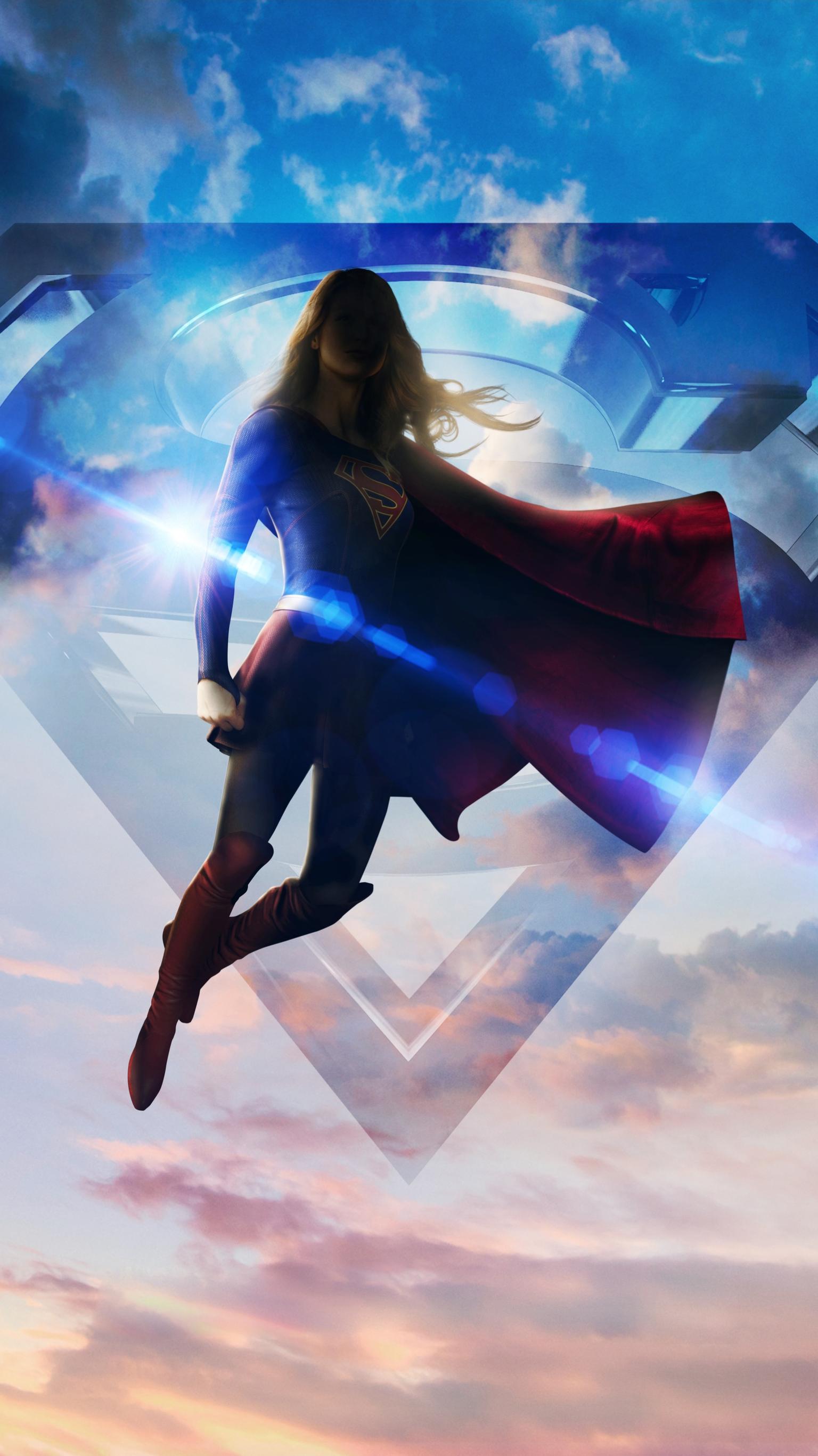 Supergirl Logo Wallpaper Free .wallpaperaccess.com
