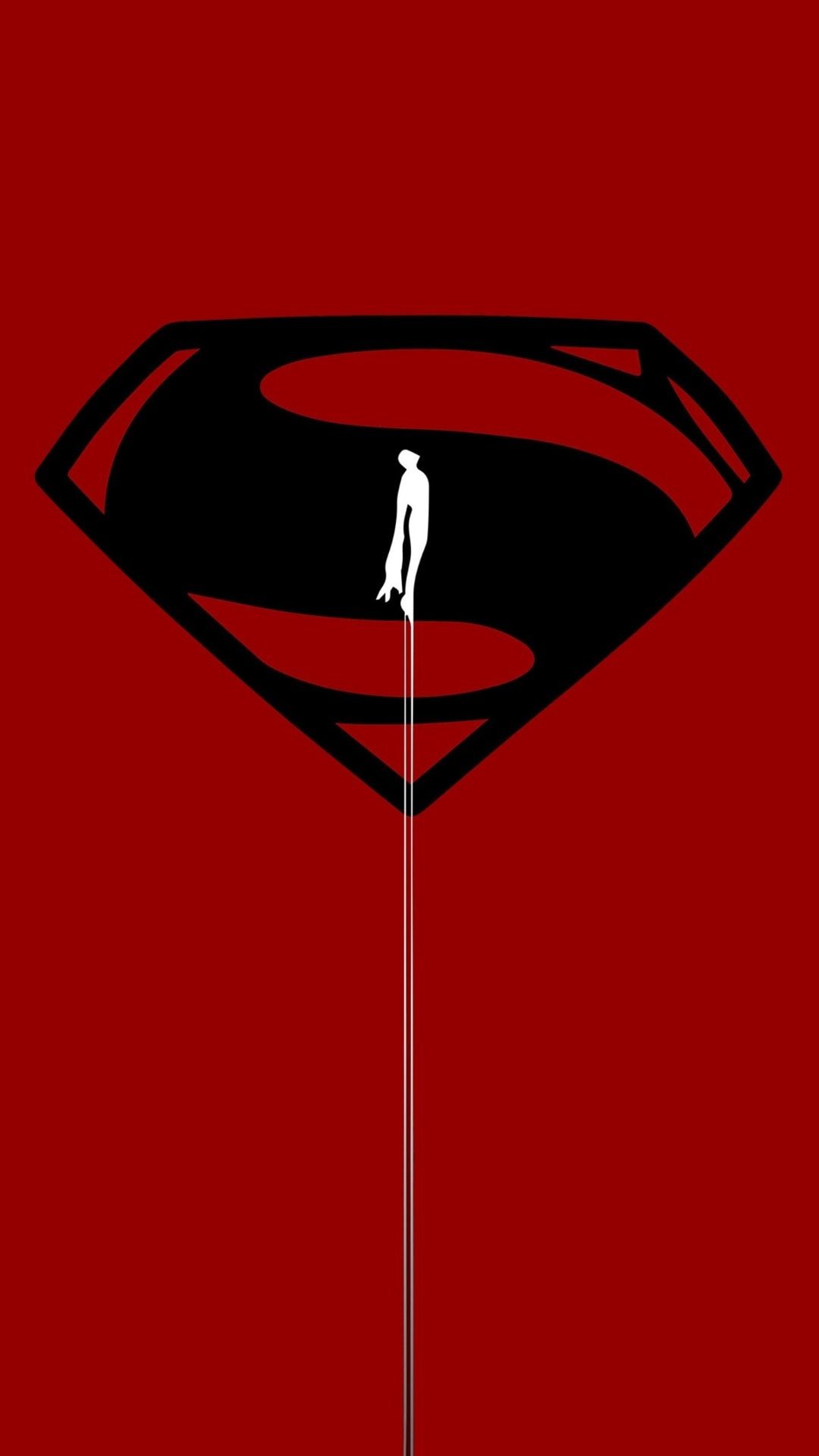 Superman Red iPhone Wallpaper .com