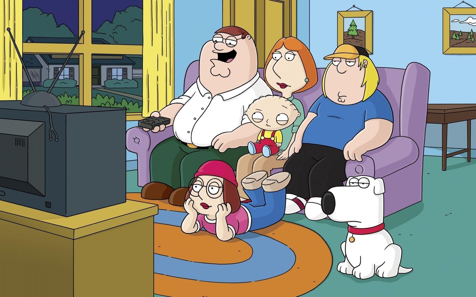 Family Guy Watching Tv Wallpaper .bhmpics.com