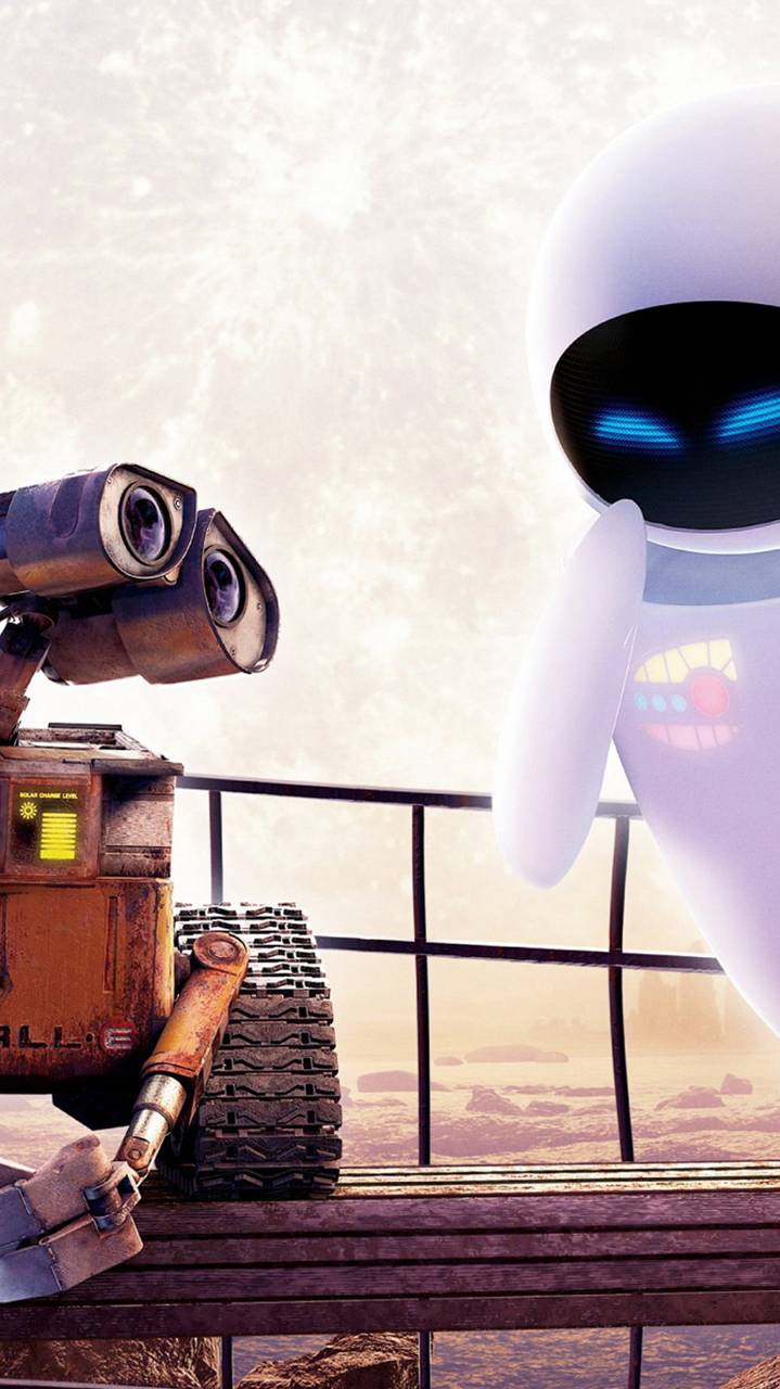 Walle and Eve wallpaper by LexMikel .zedge.net