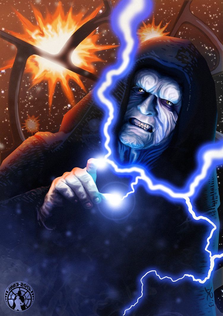 The Emperor's Lightning. Star wars image, Star wars picture, Star wars wallpaper