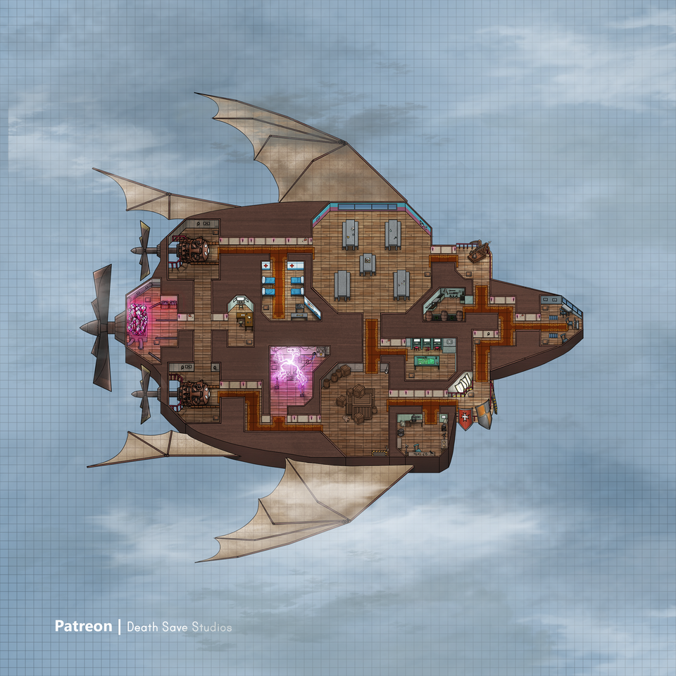 Among Us Airship Map Wallpapers Wallpaper Cave Reverasite