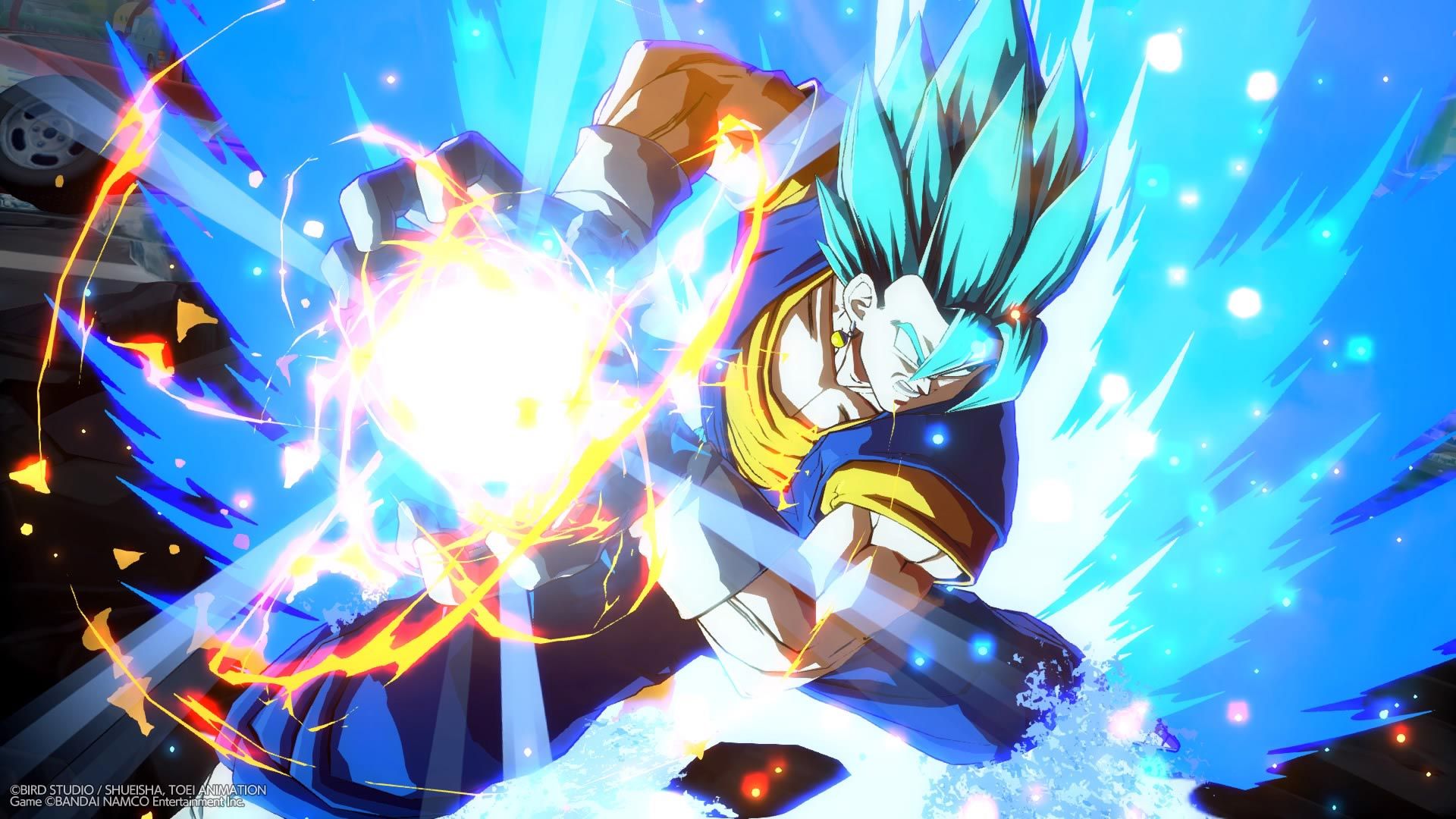 Super Saiyan God Super Saiyan Vegito and Fused Zamasu Dragon Ball FighterZ screenshots 1