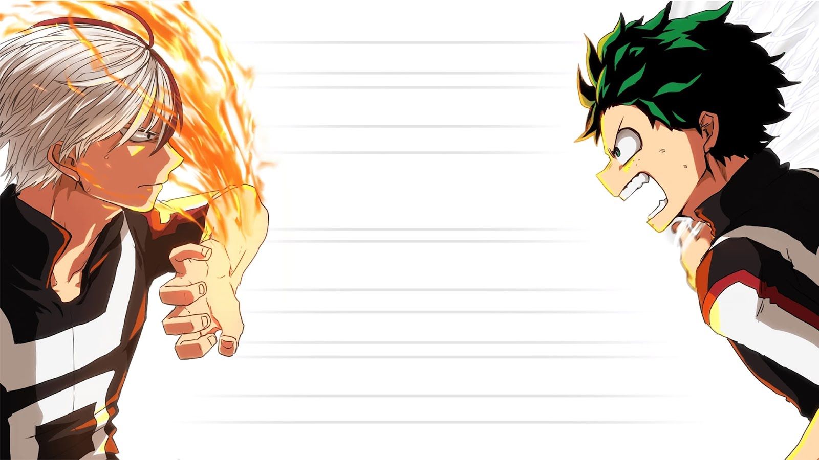 Midoriya Izuku And Todoroki Shoto .wallpapertip.com